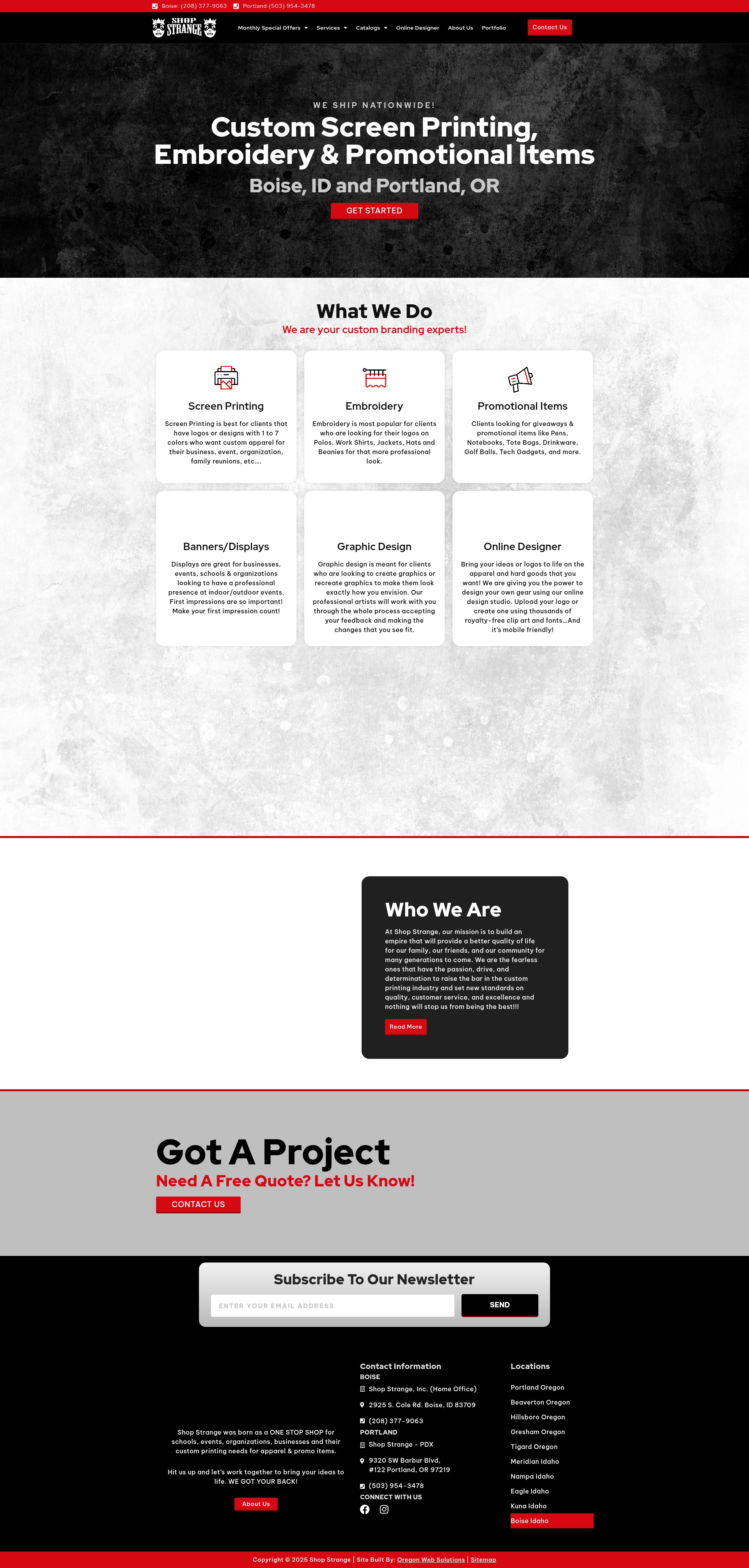Landing Page