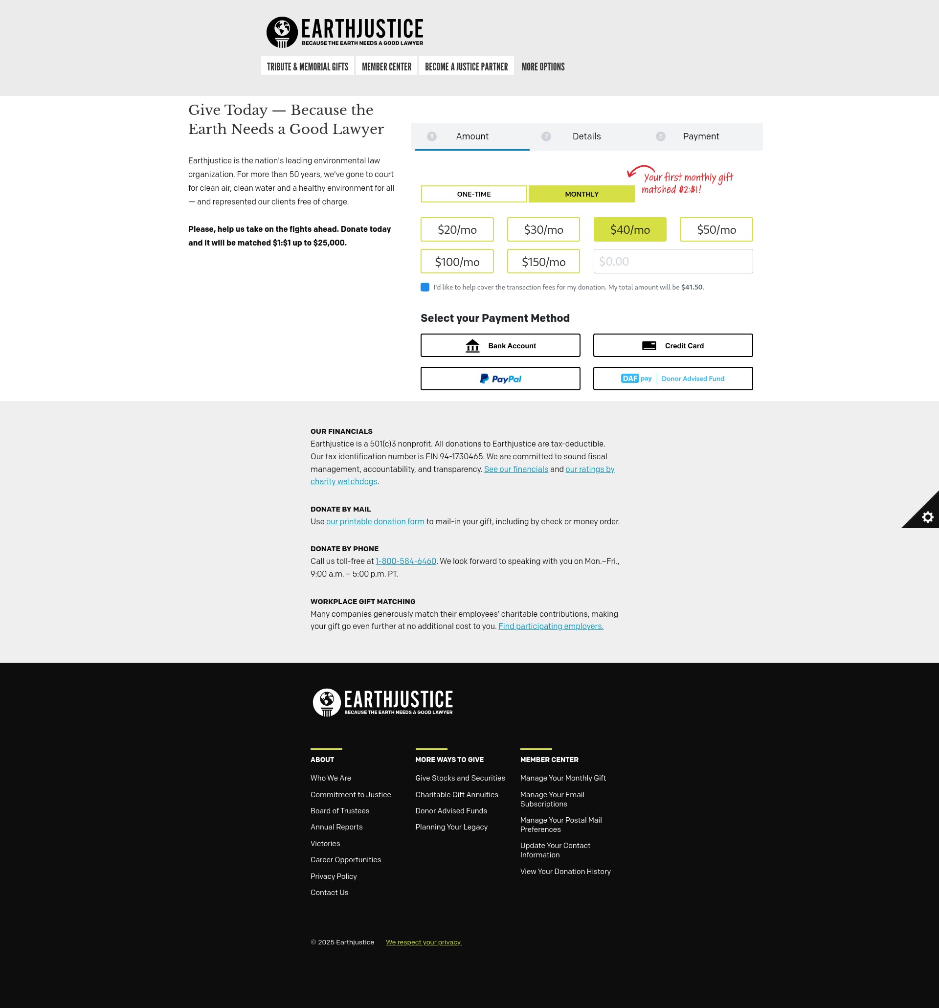 Landing Page