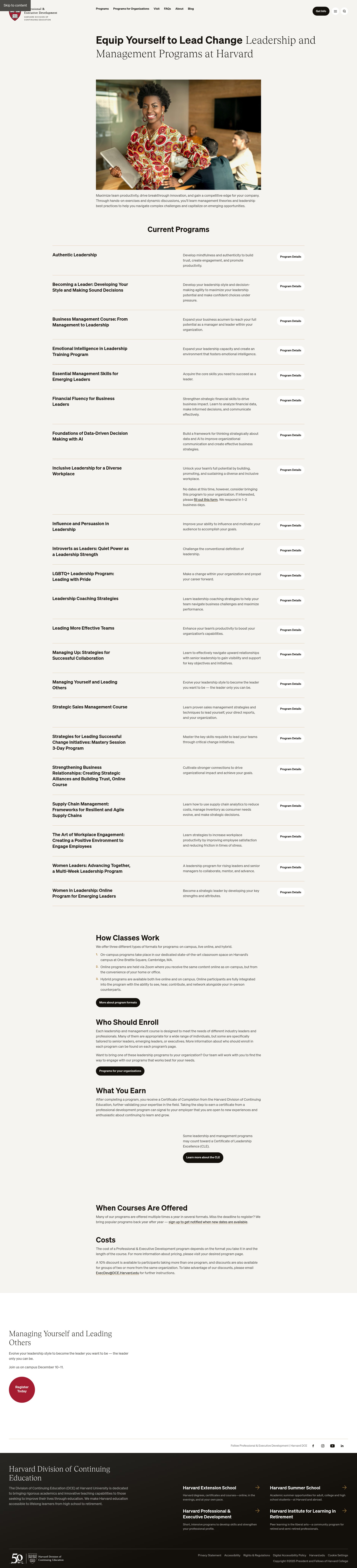 Landing Page