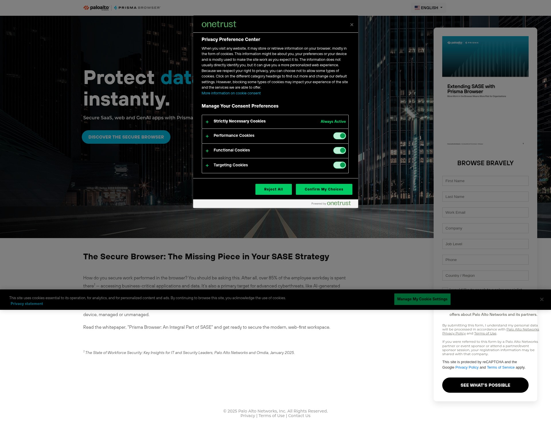 Landing Page