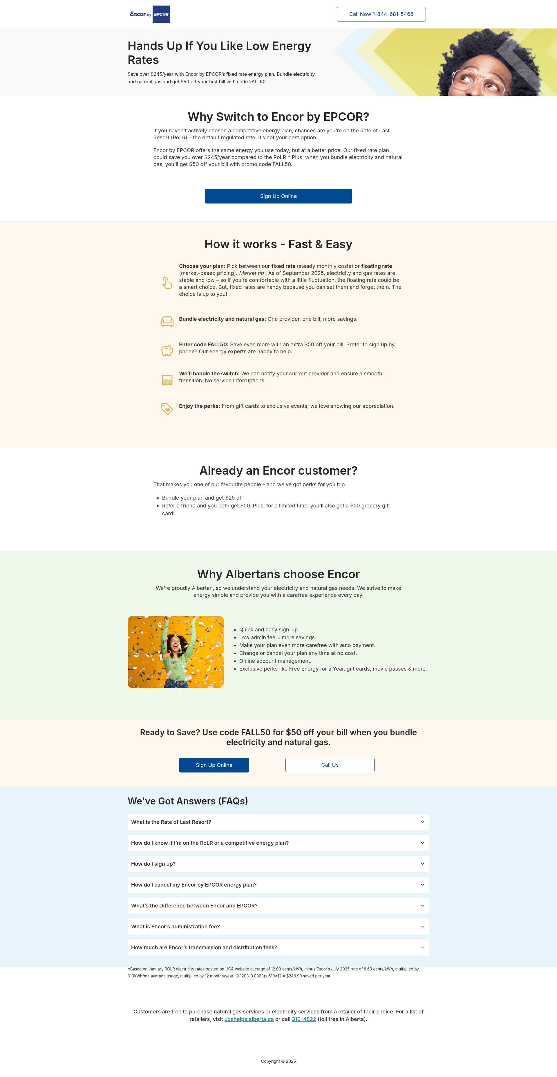Landing Page