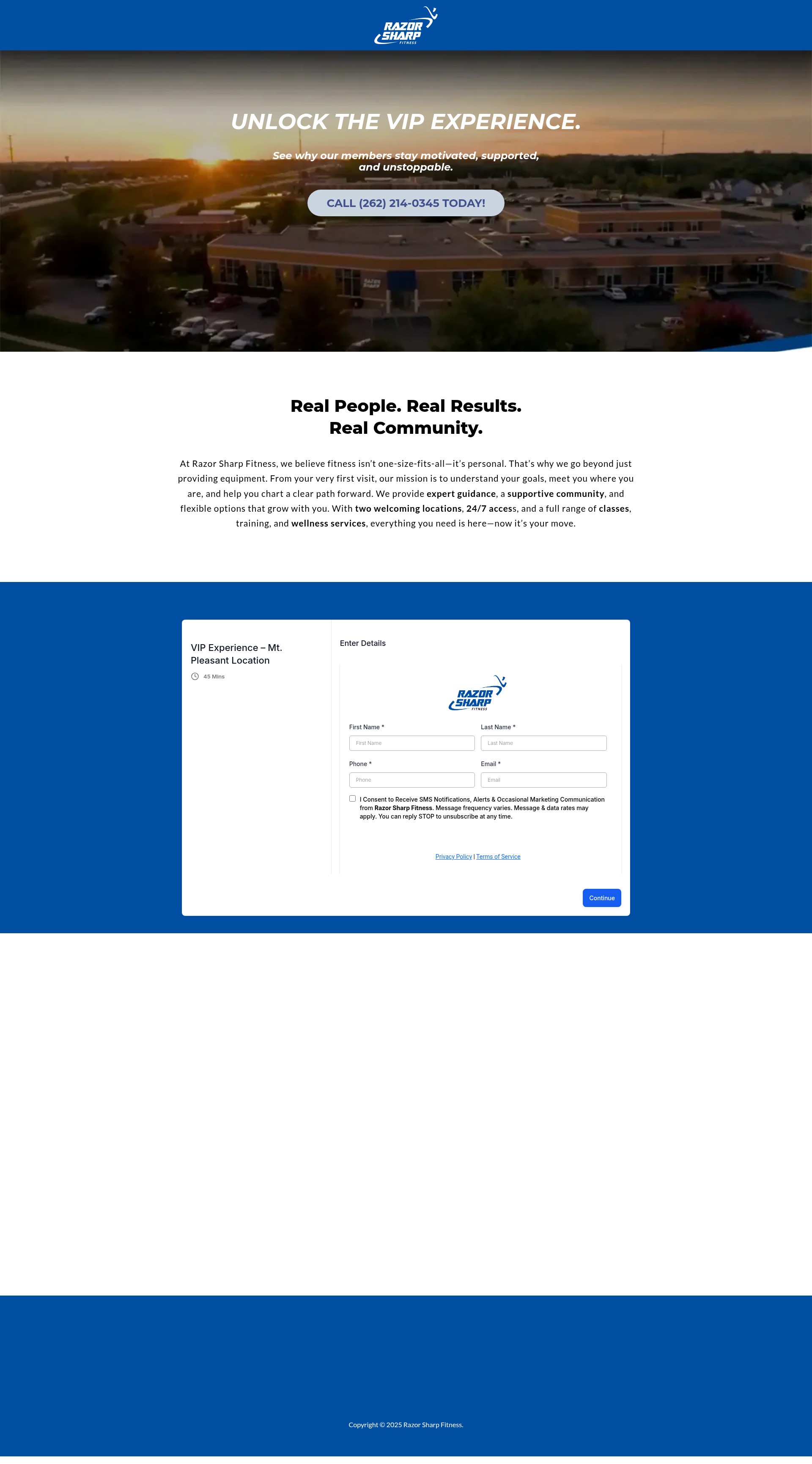 Landing Page