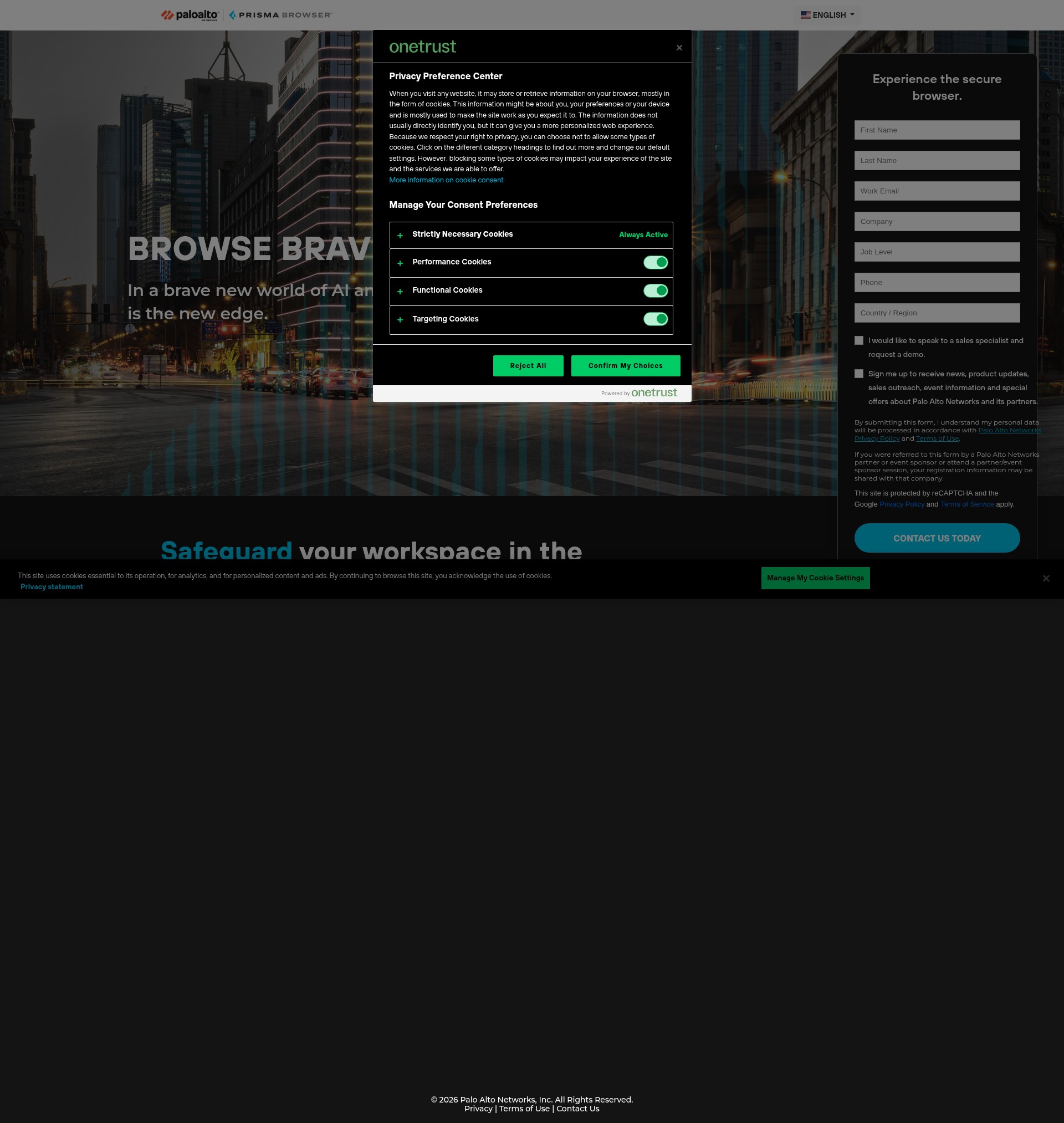 Landing Page