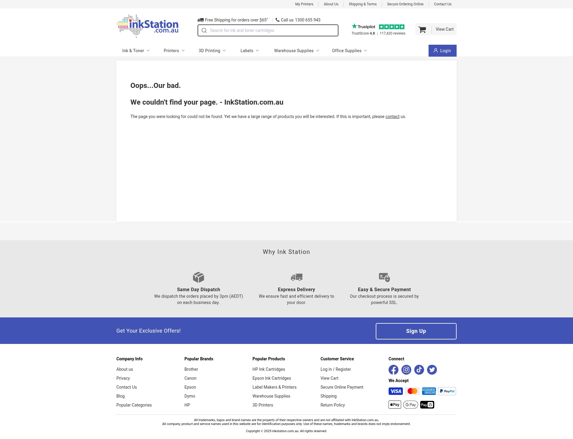 Landing Page