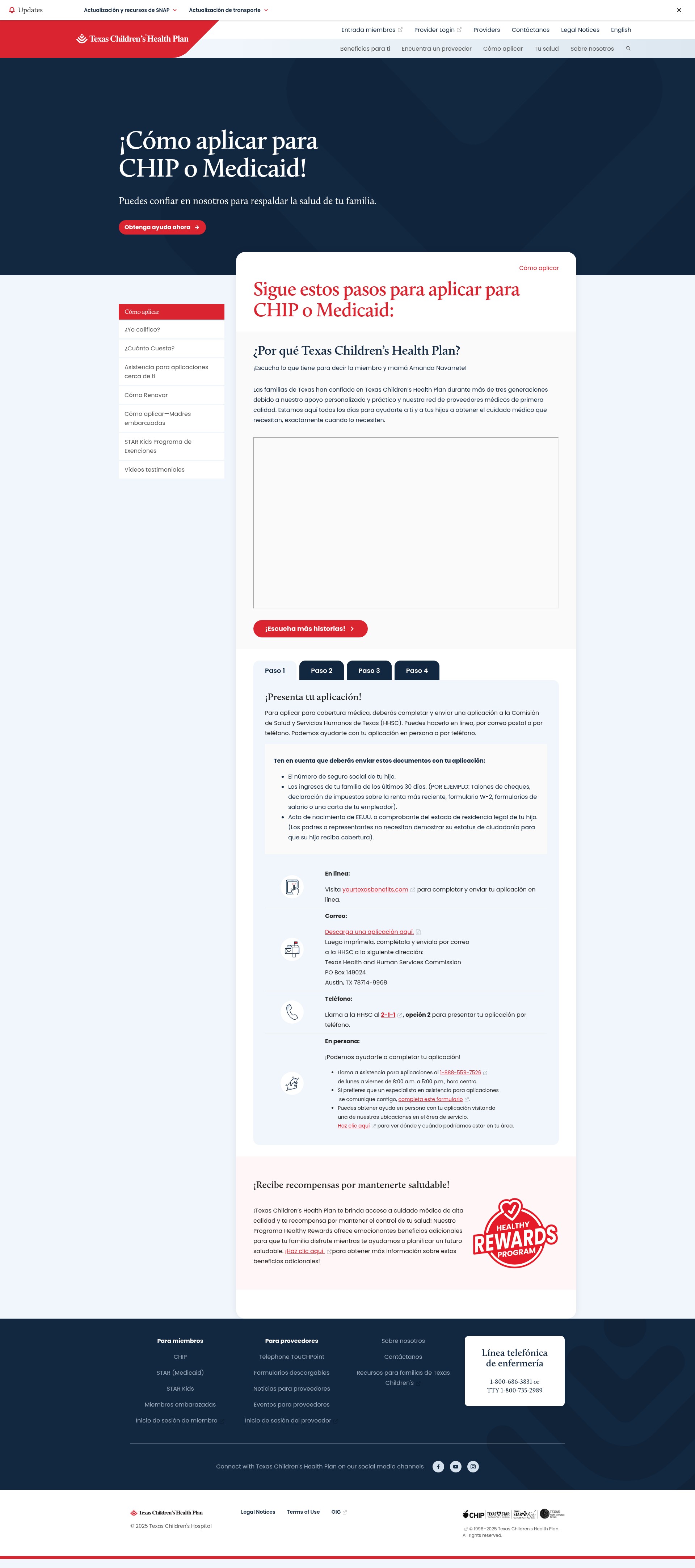 Landing Page