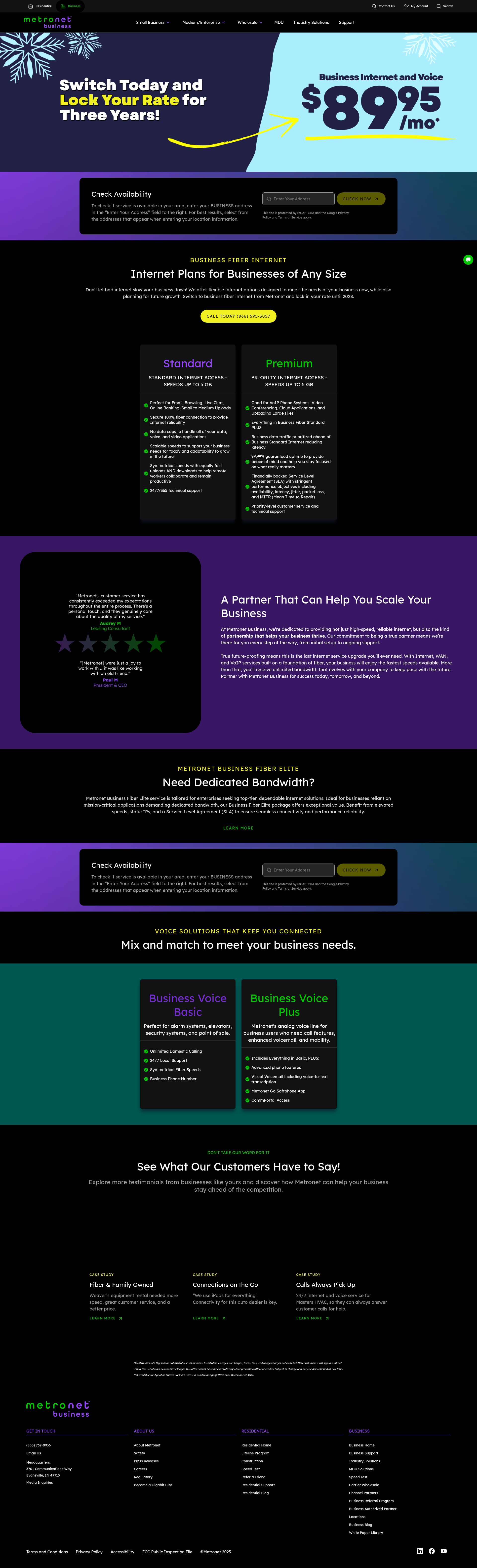 Landing Page
