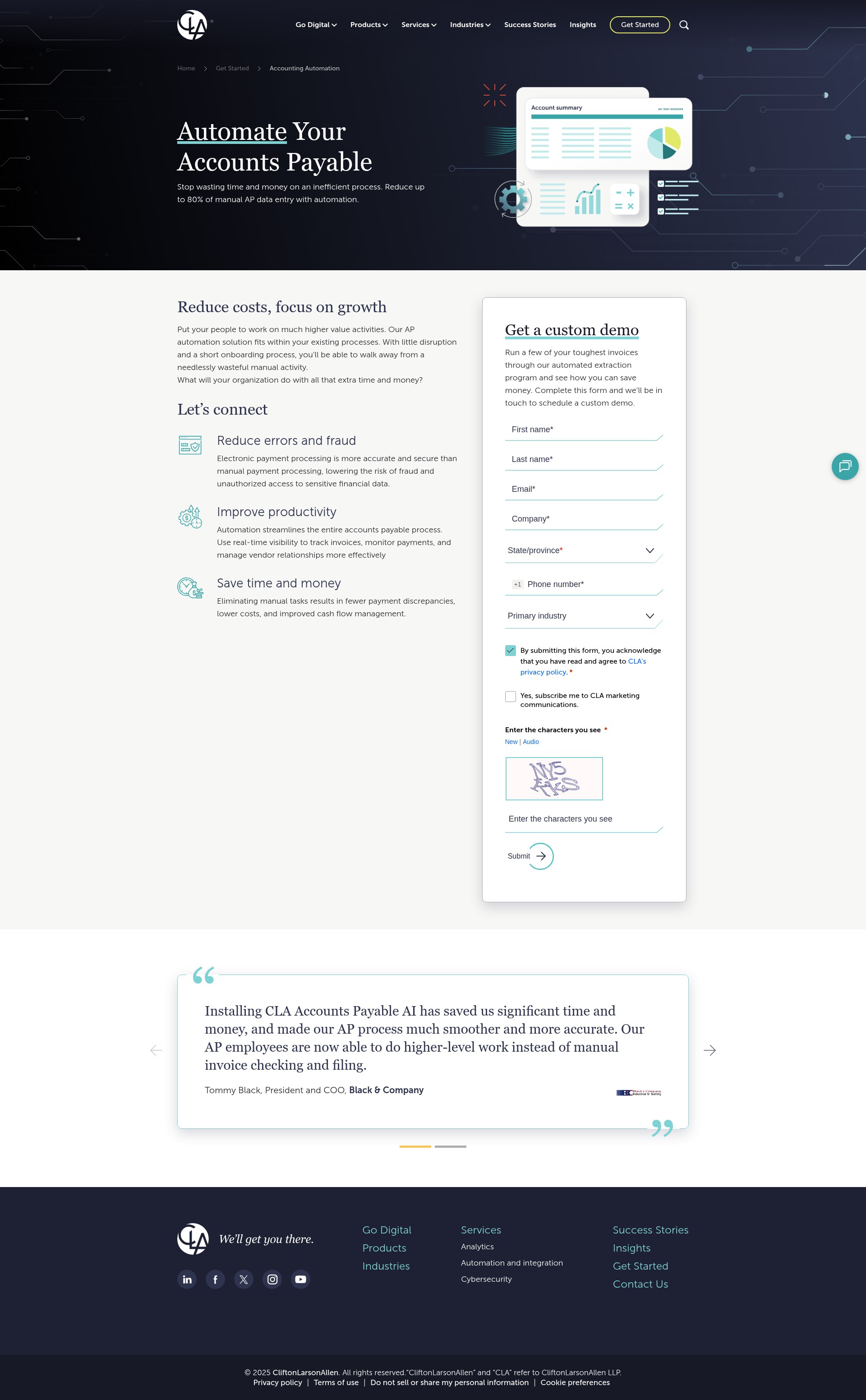 Landing Page