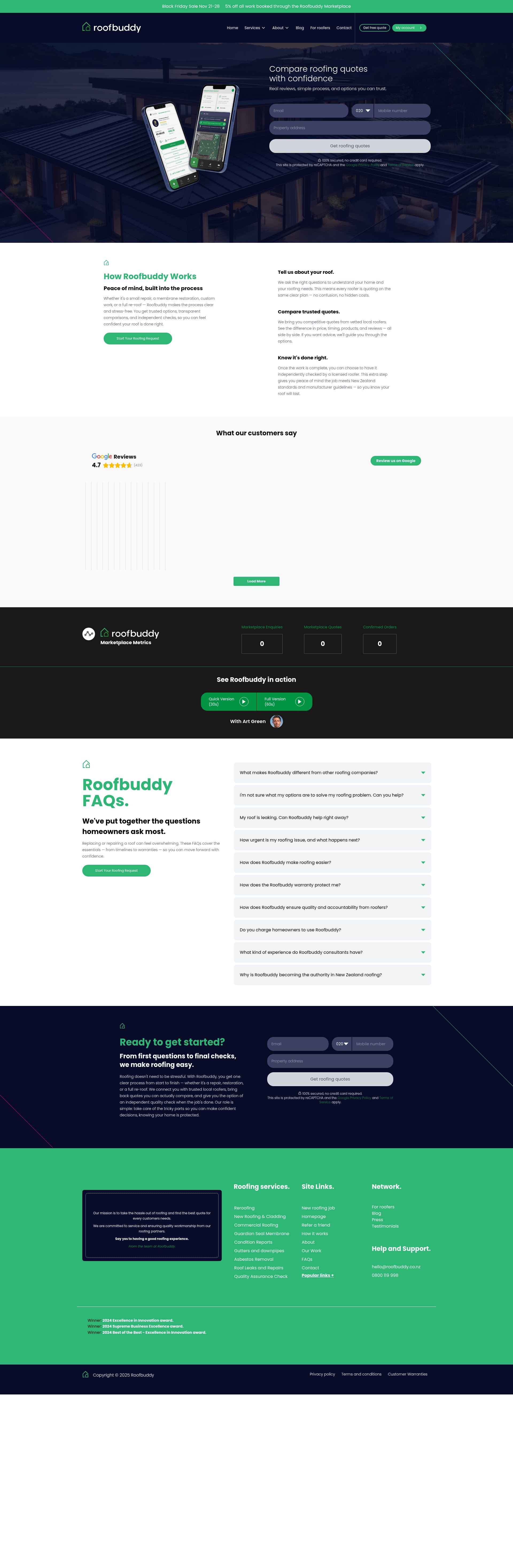 Landing Page