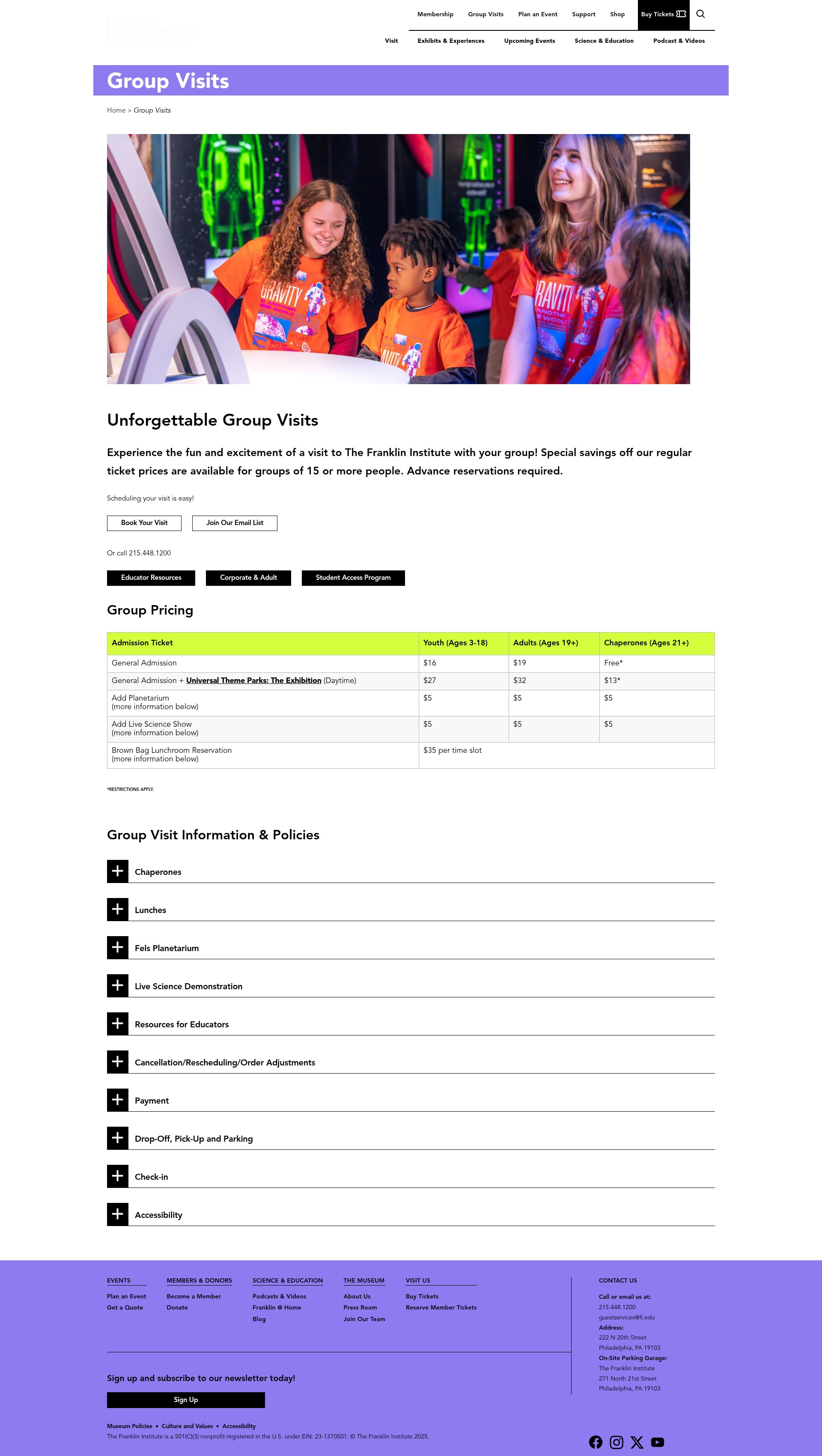 Landing Page