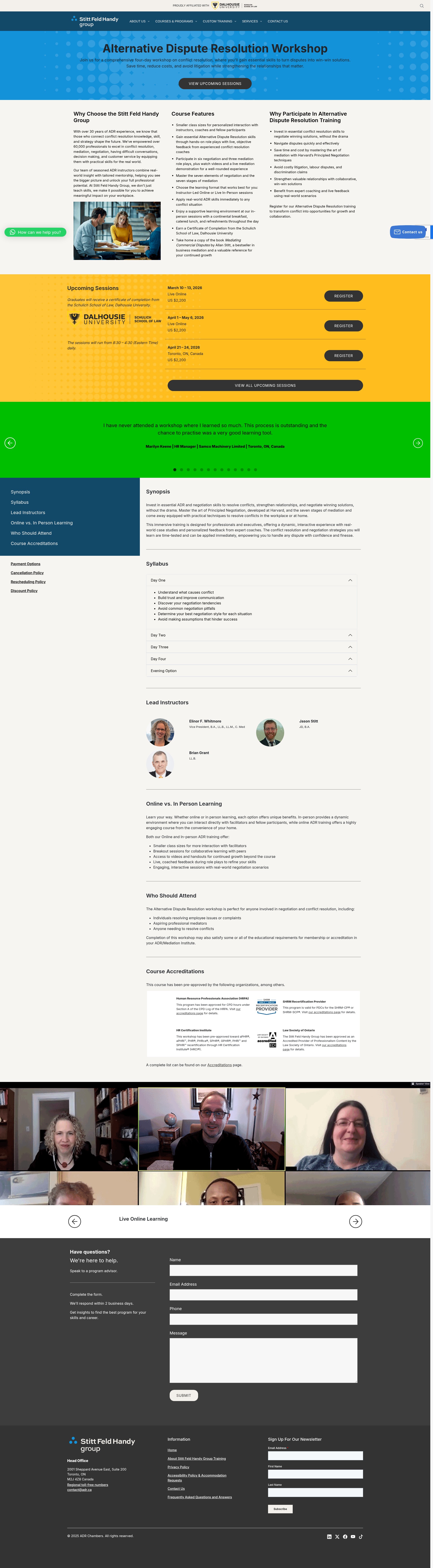 Landing Page
