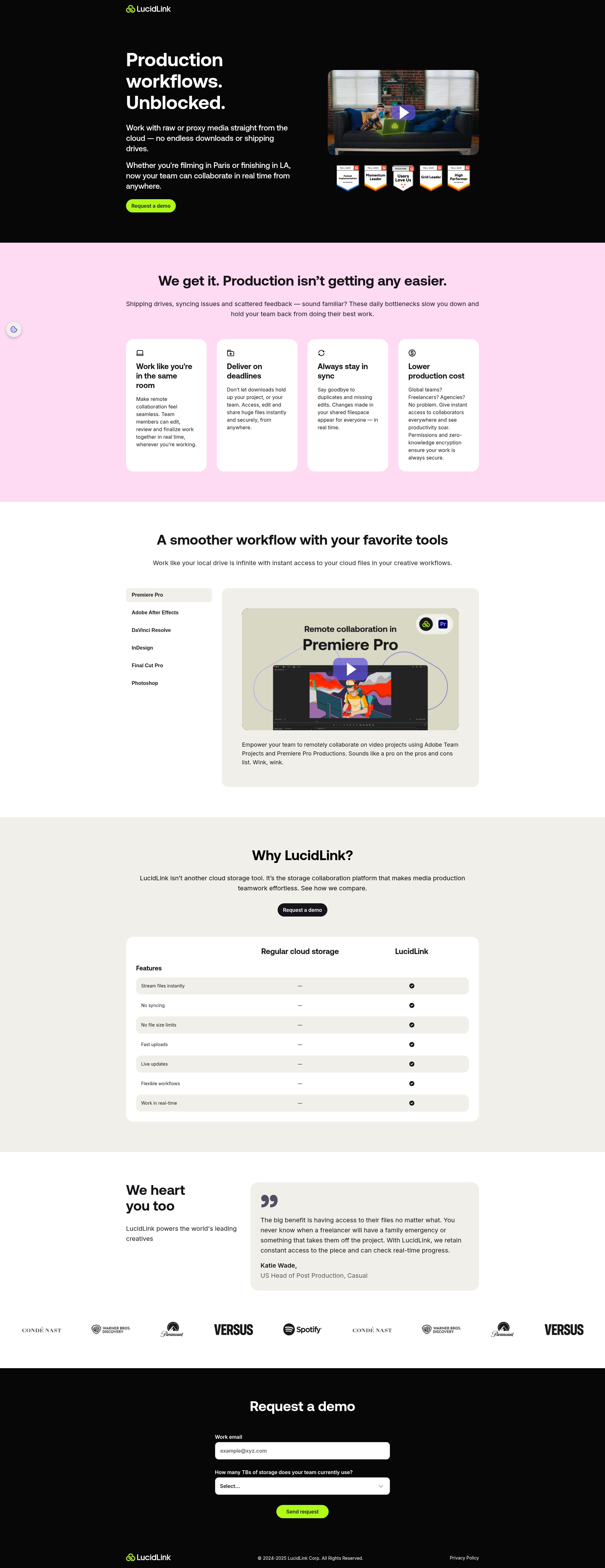 Landing Page