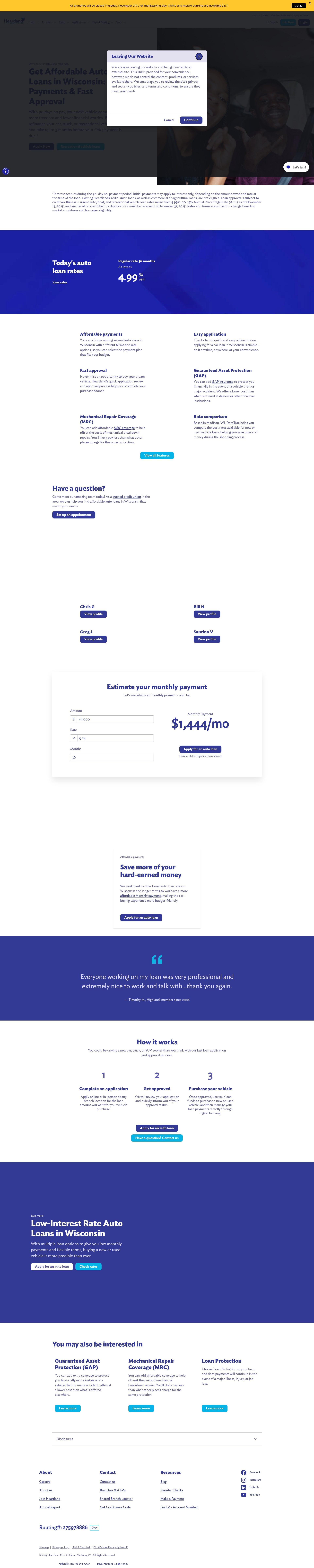 Landing Page