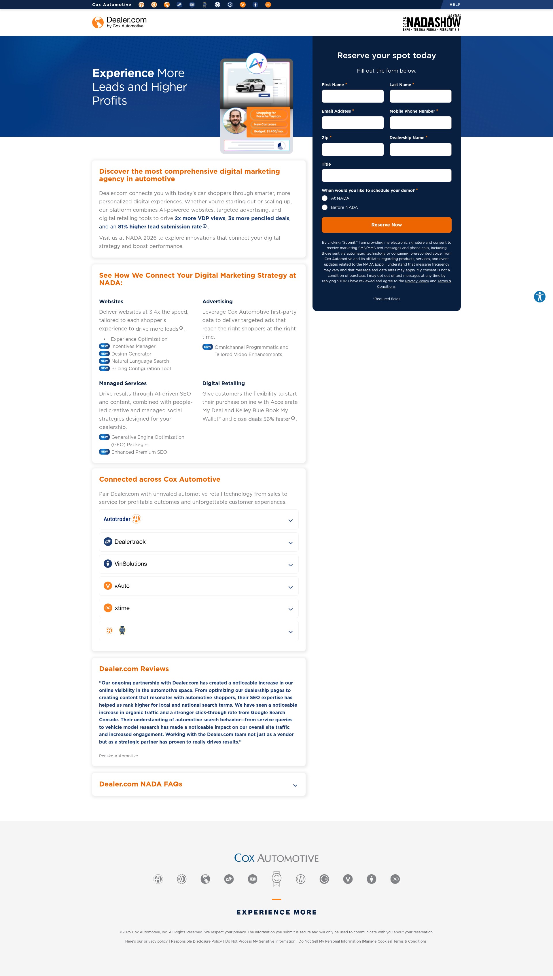 Landing Page