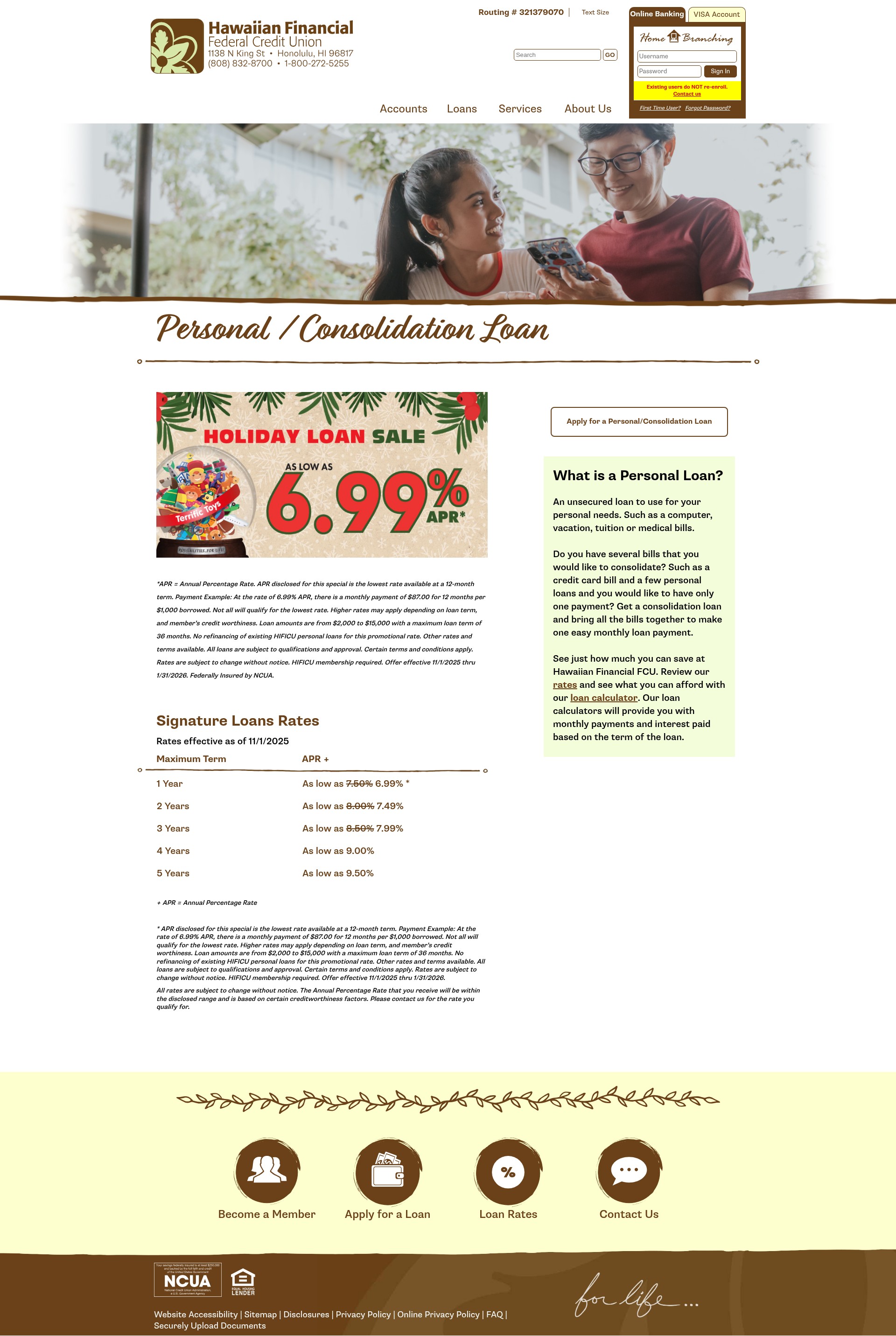 Landing Page
