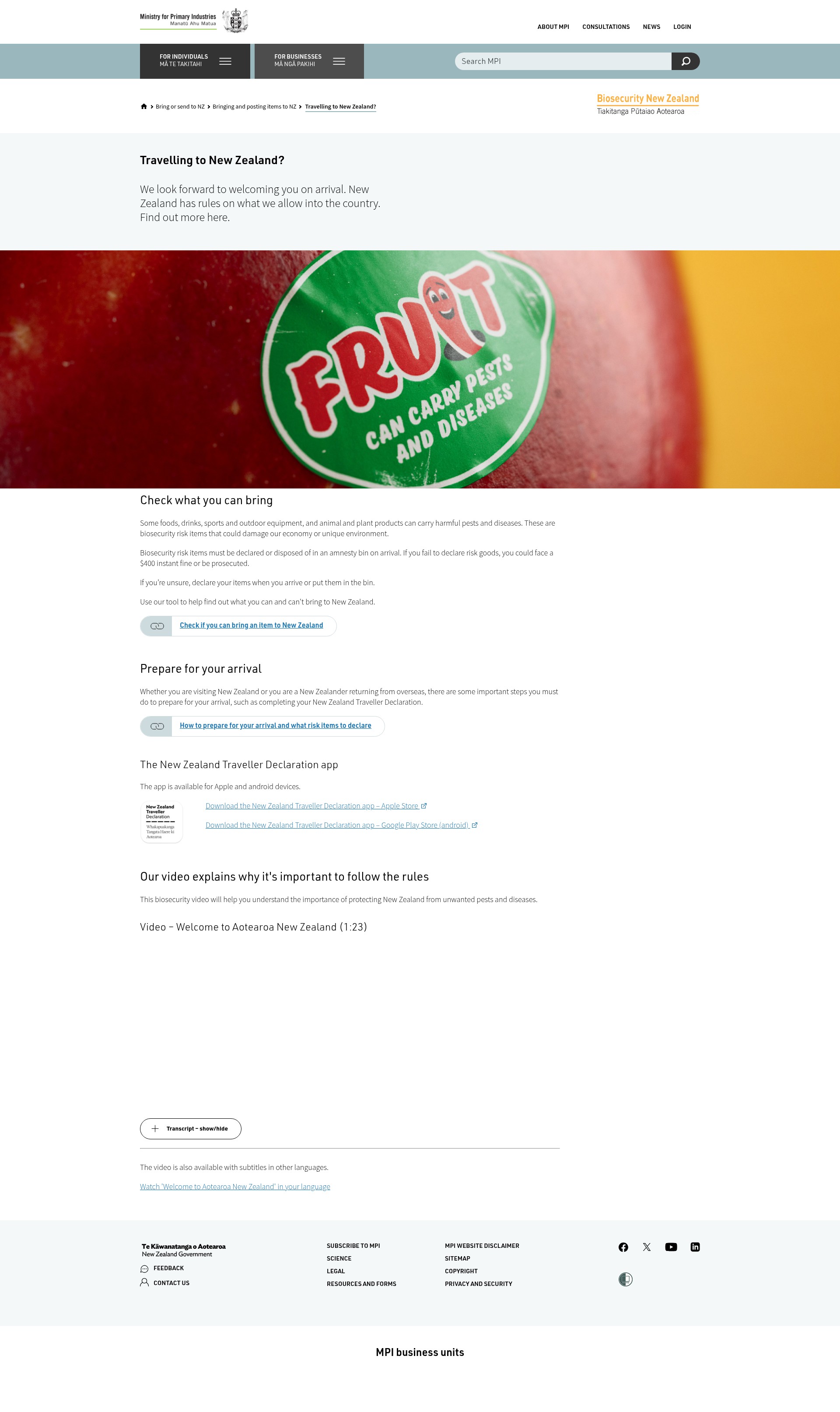 Landing Page