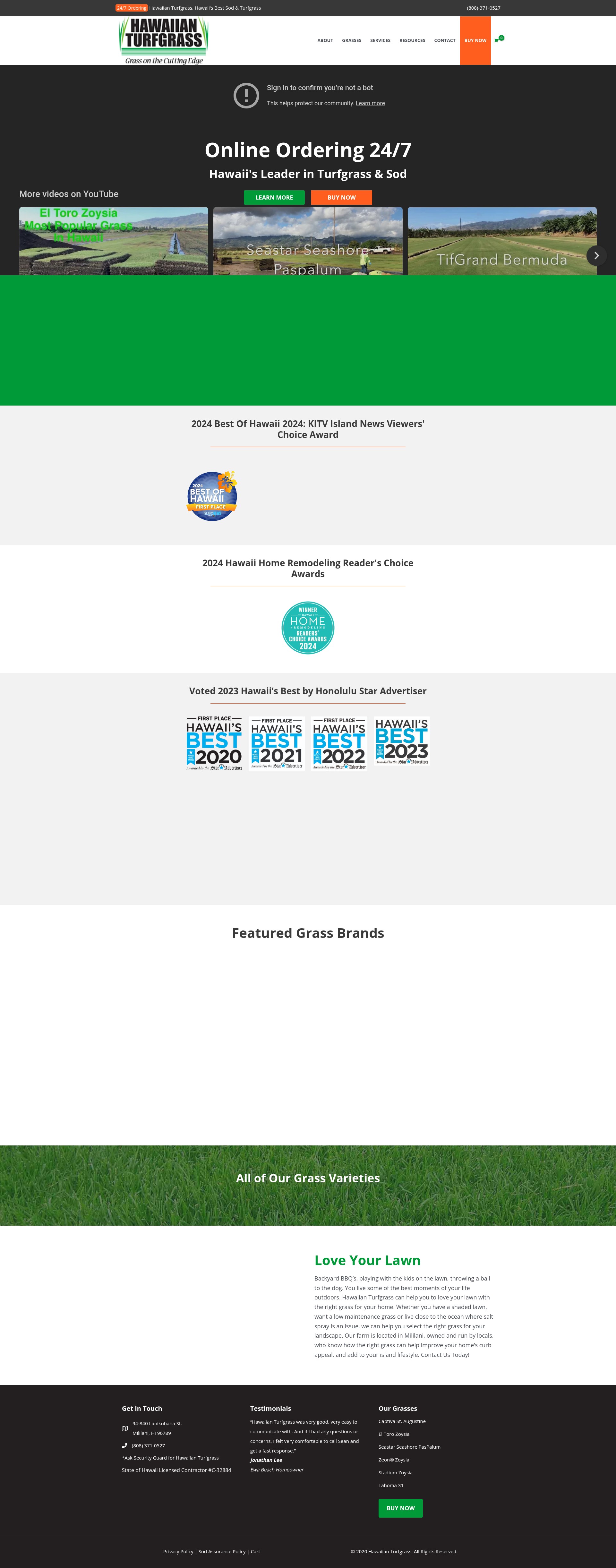Landing Page
