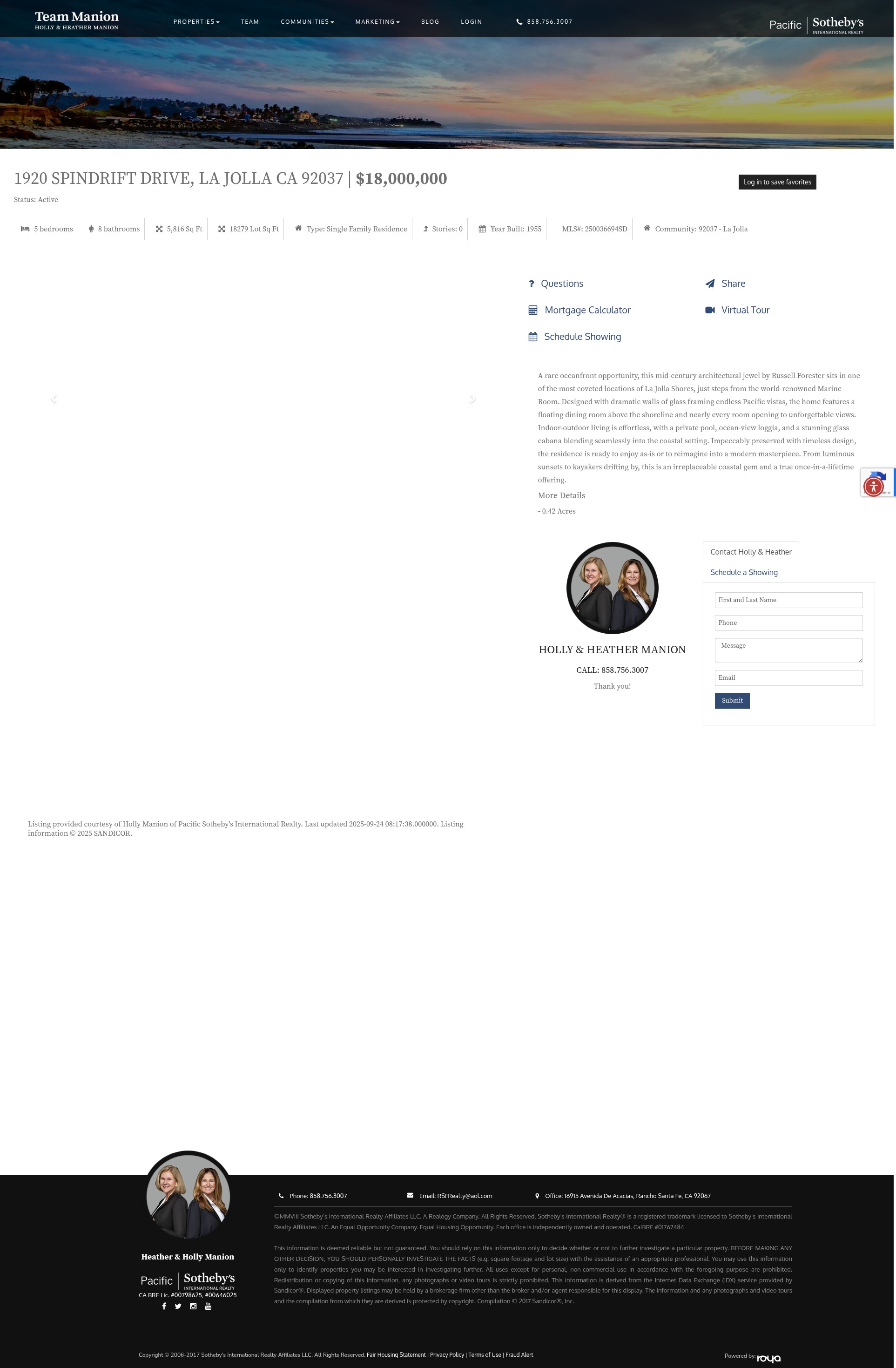Landing Page