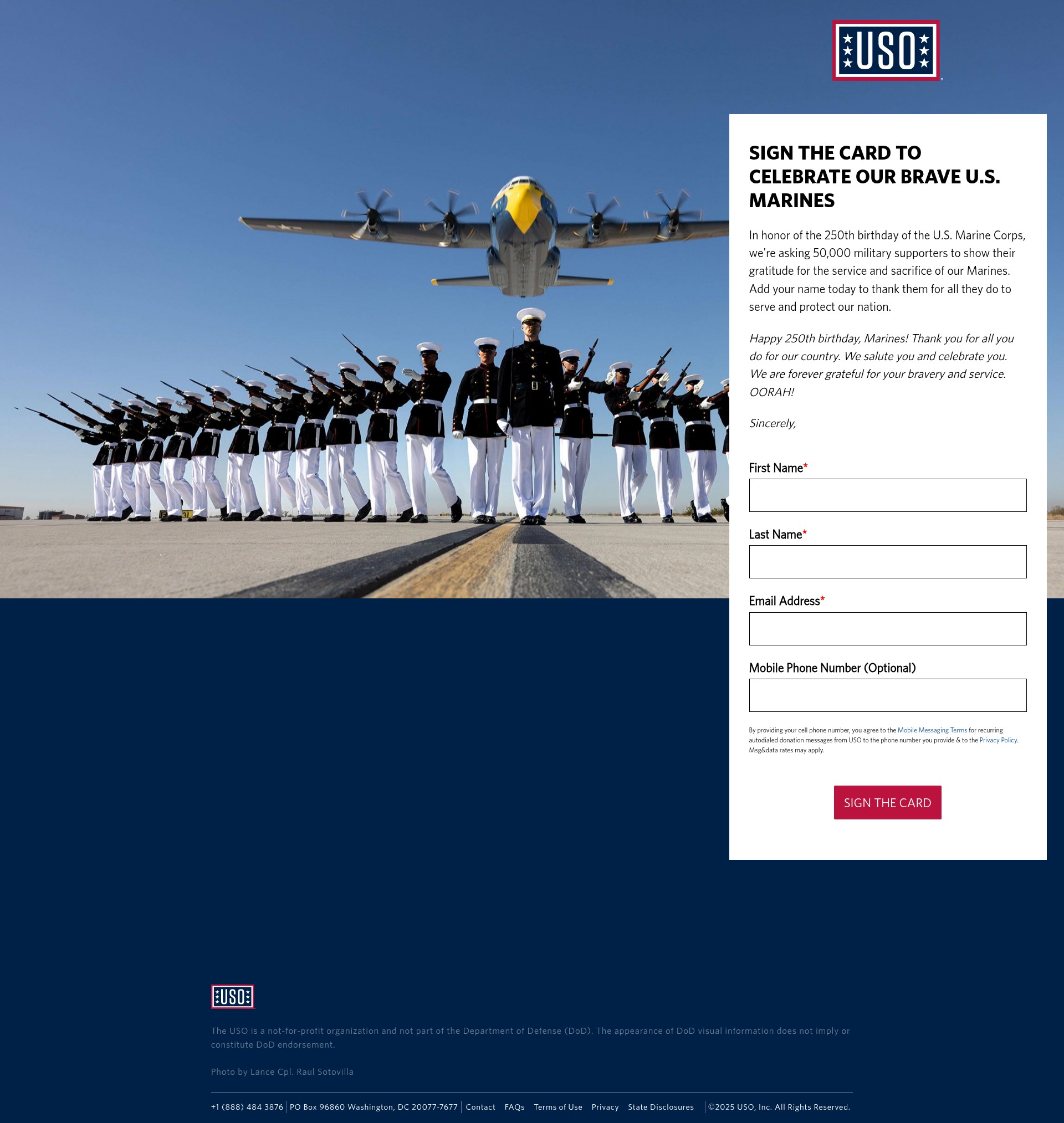 Landing Page