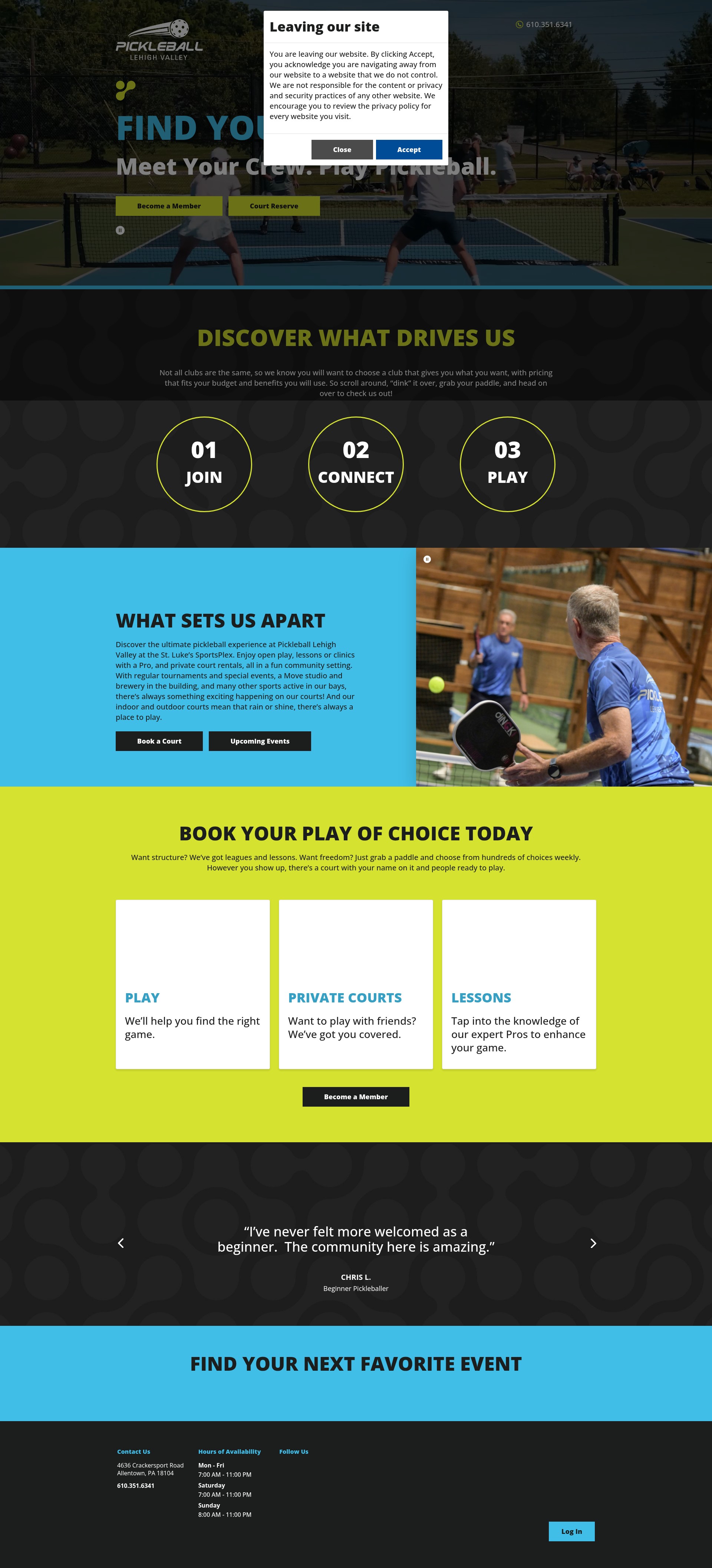 Landing Page