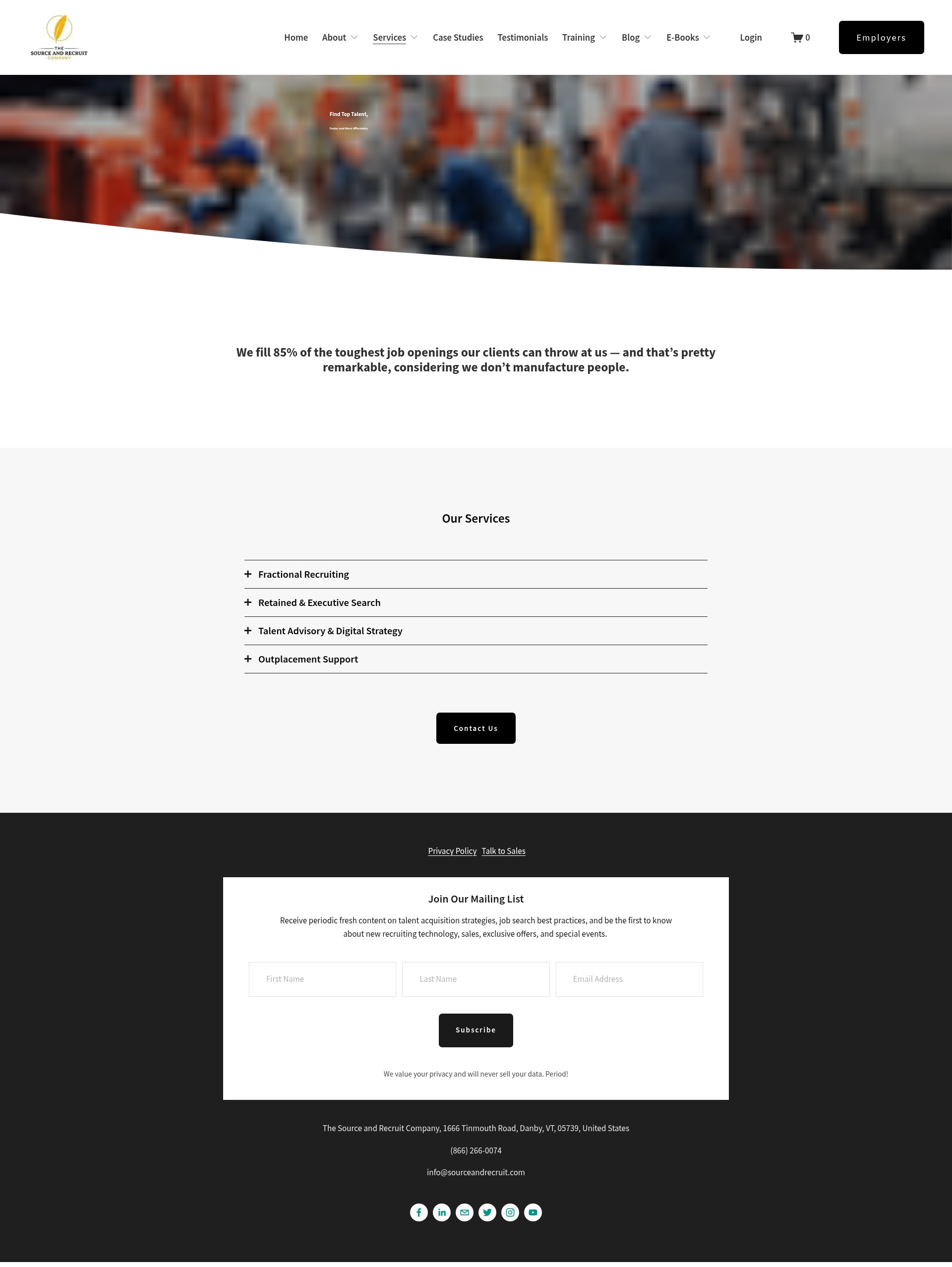 Landing Page