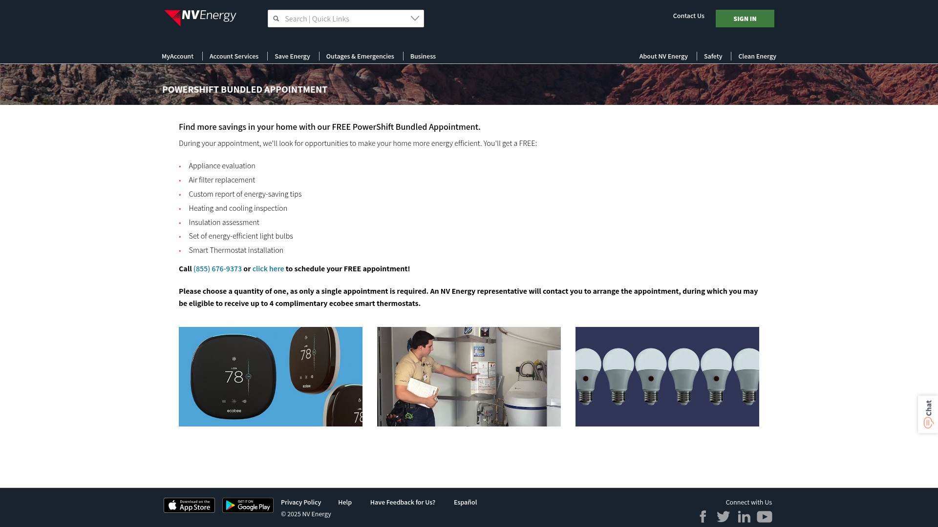 Landing Page