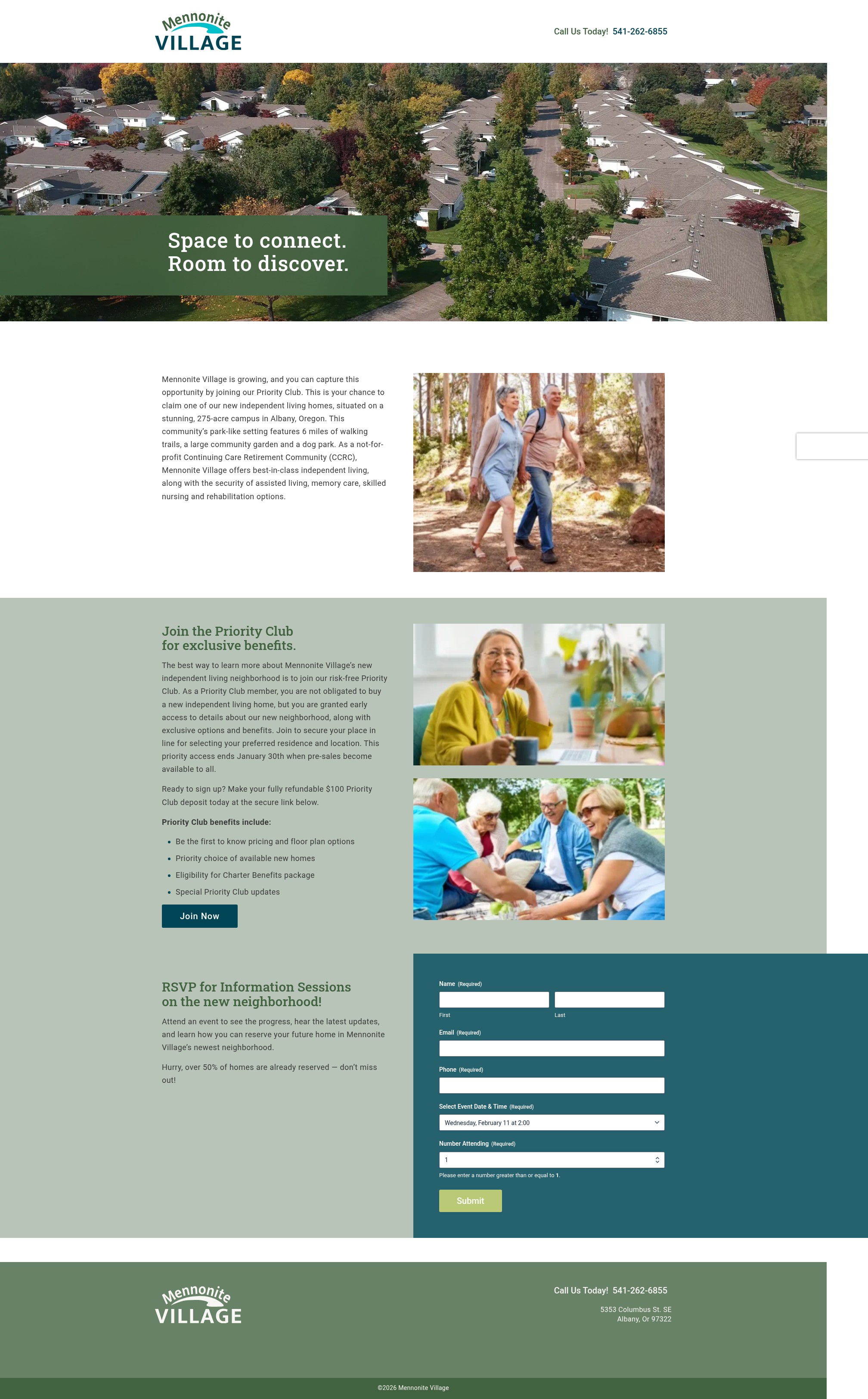 Landing Page