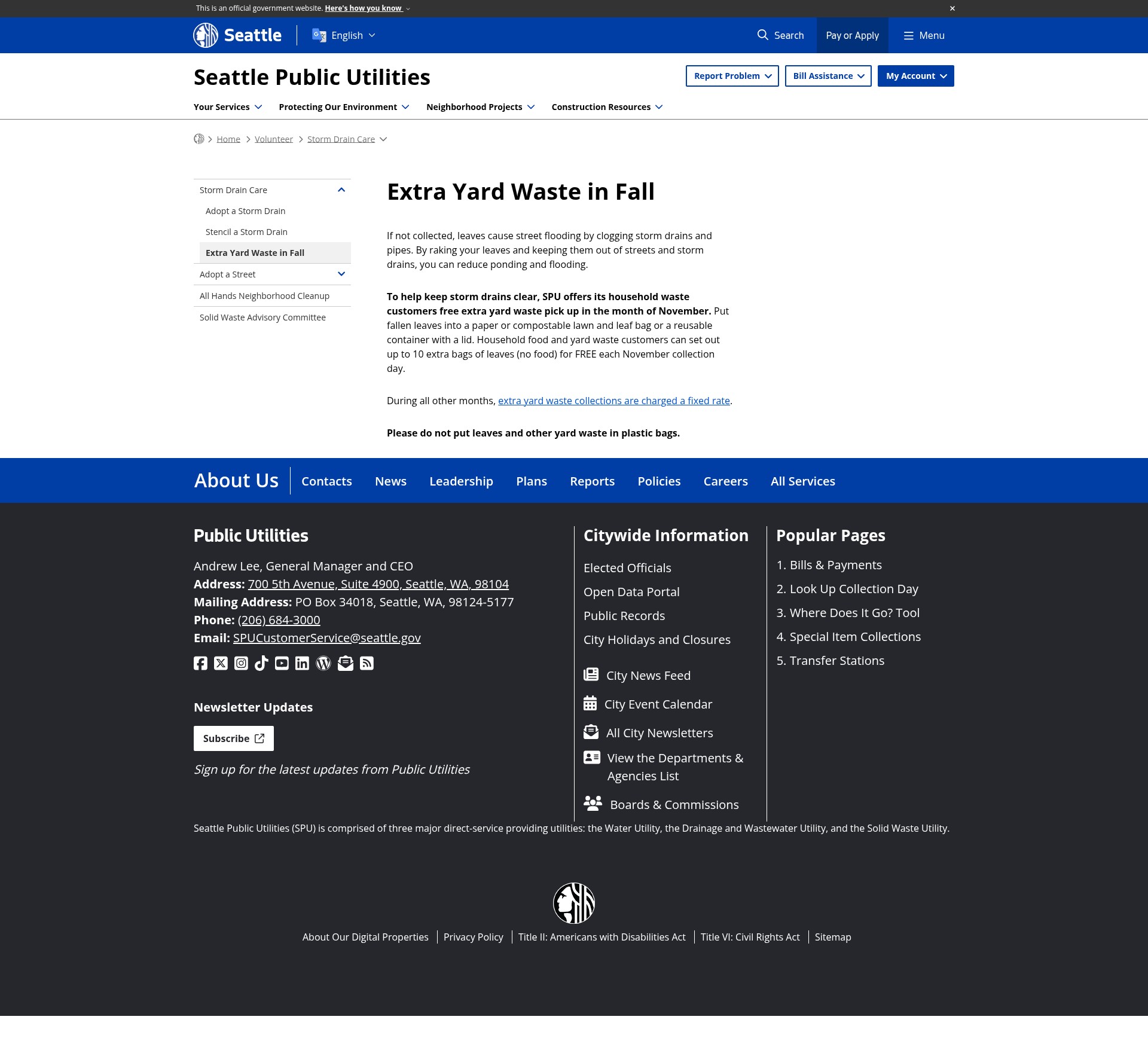 Landing Page