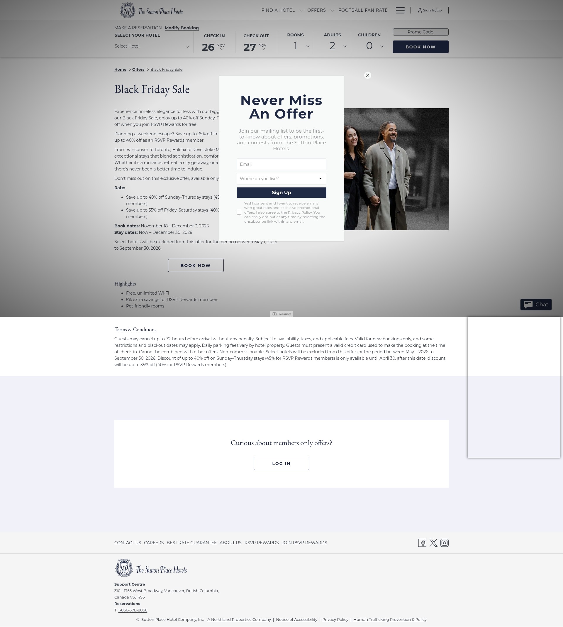 Landing Page