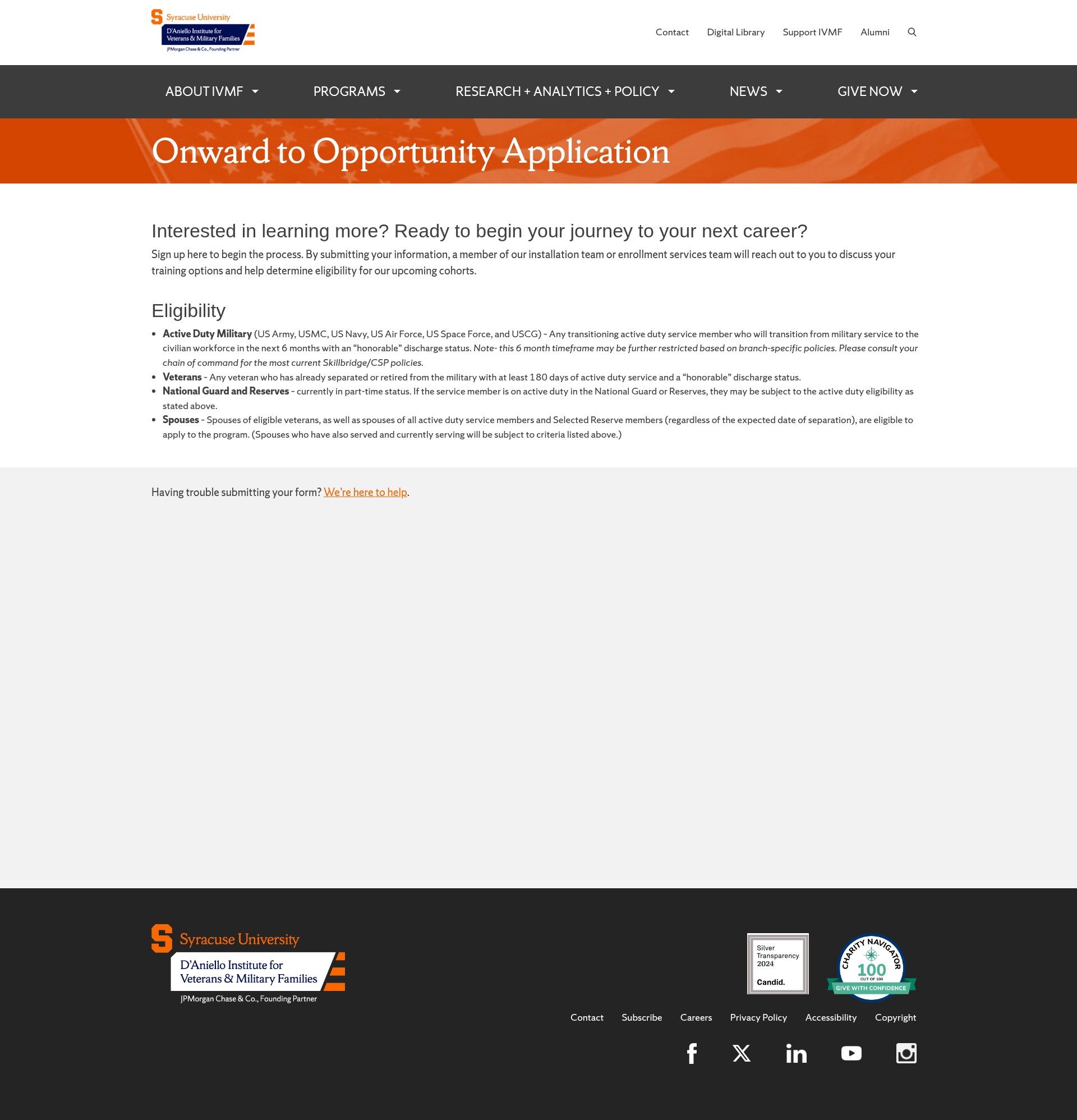 Landing Page