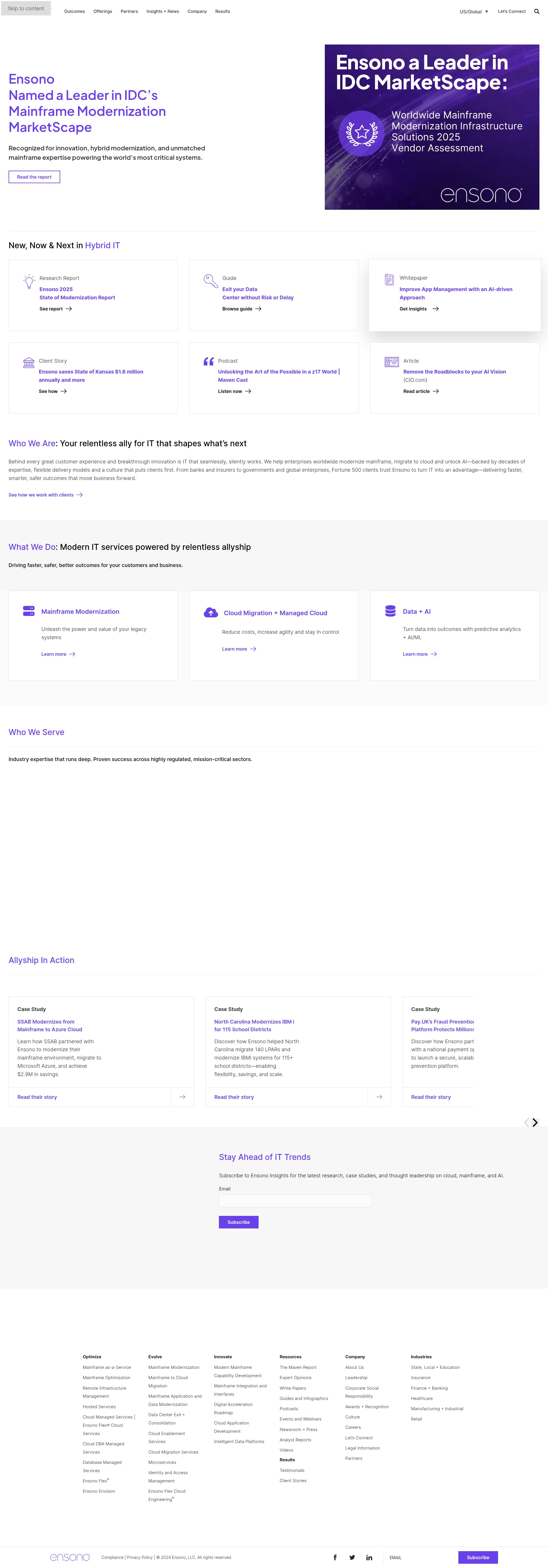 Landing Page