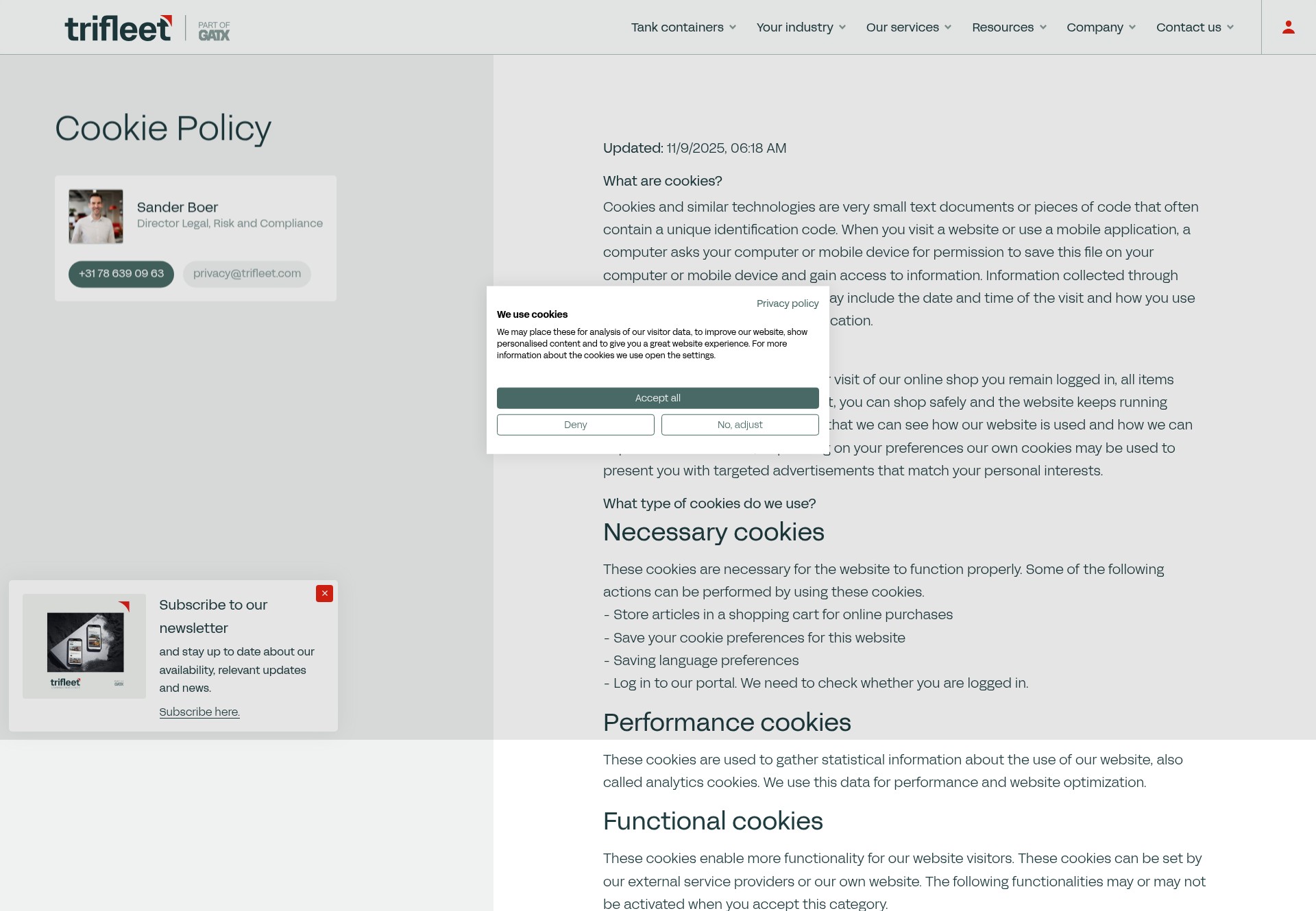 Landing Page