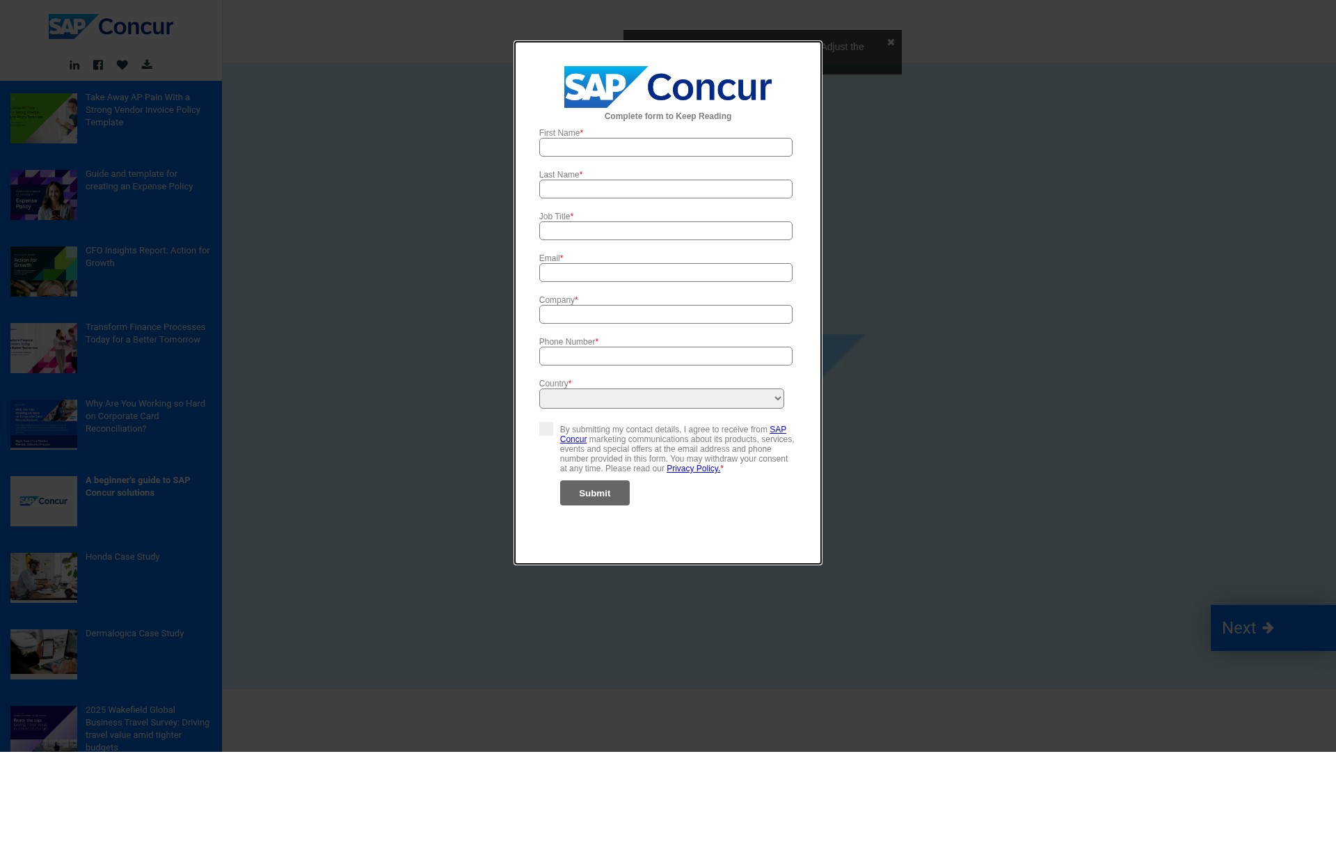 Landing Page
