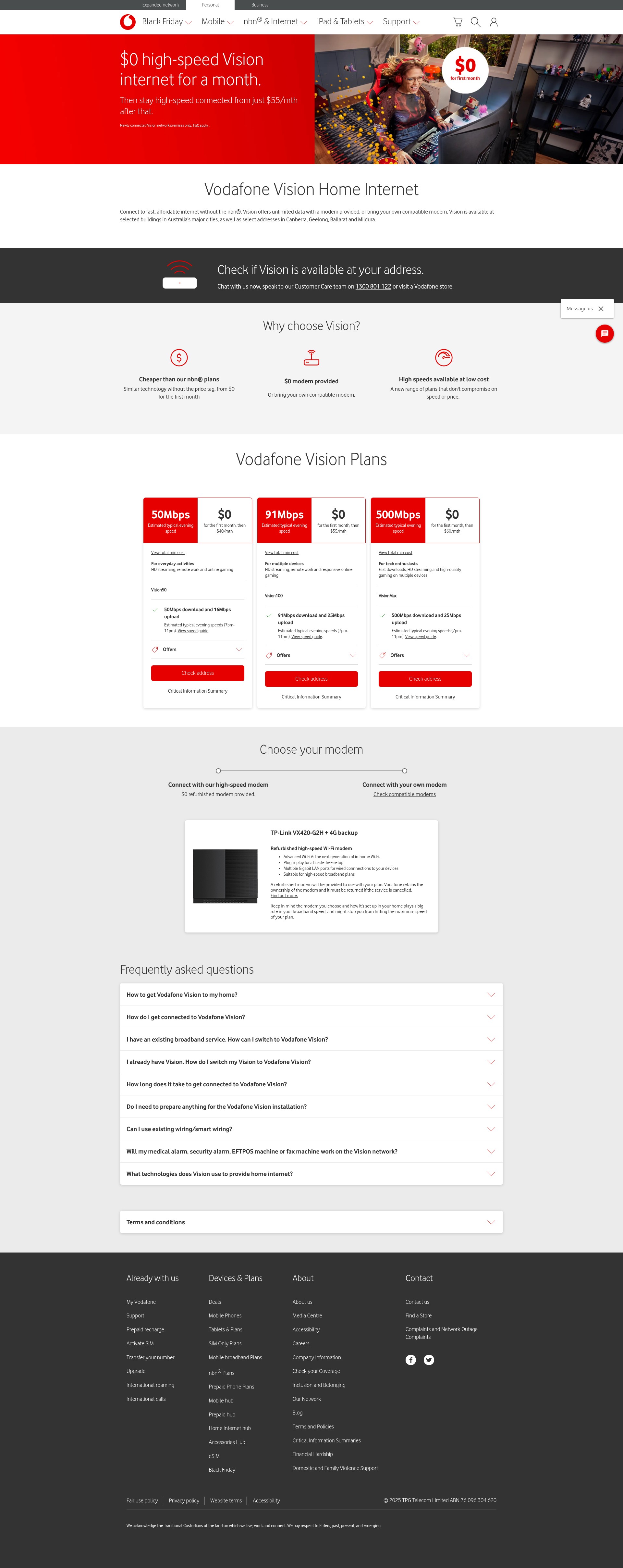 Landing Page