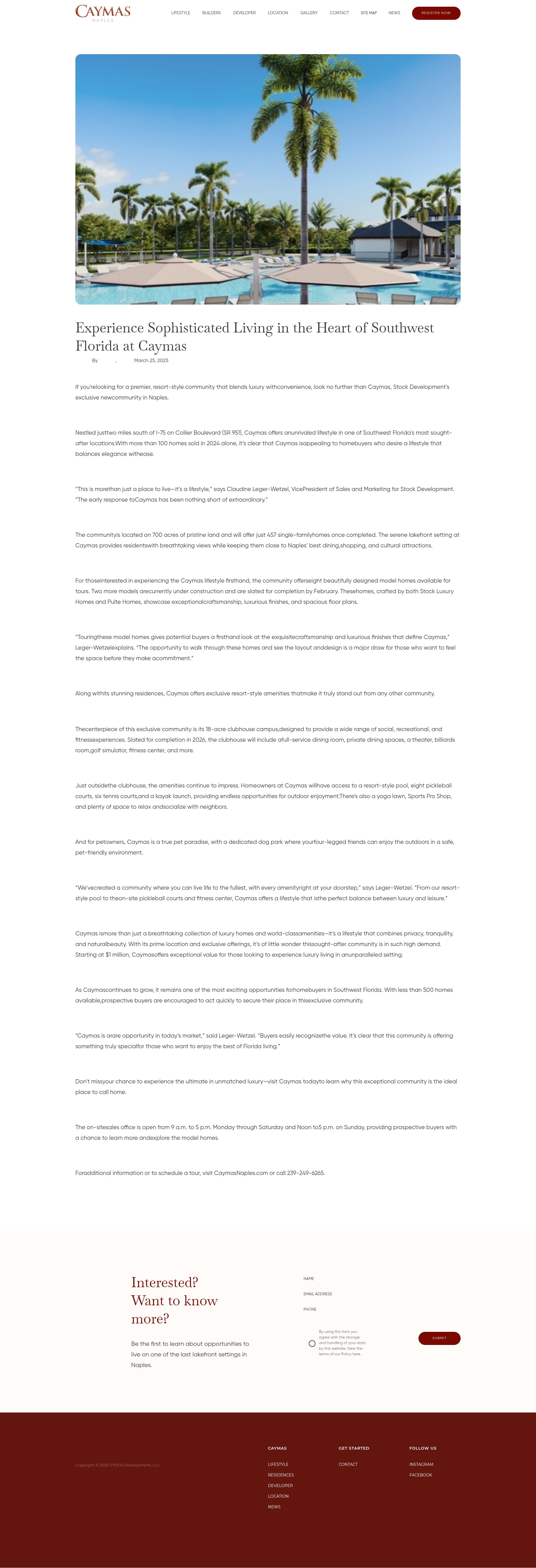 Landing Page