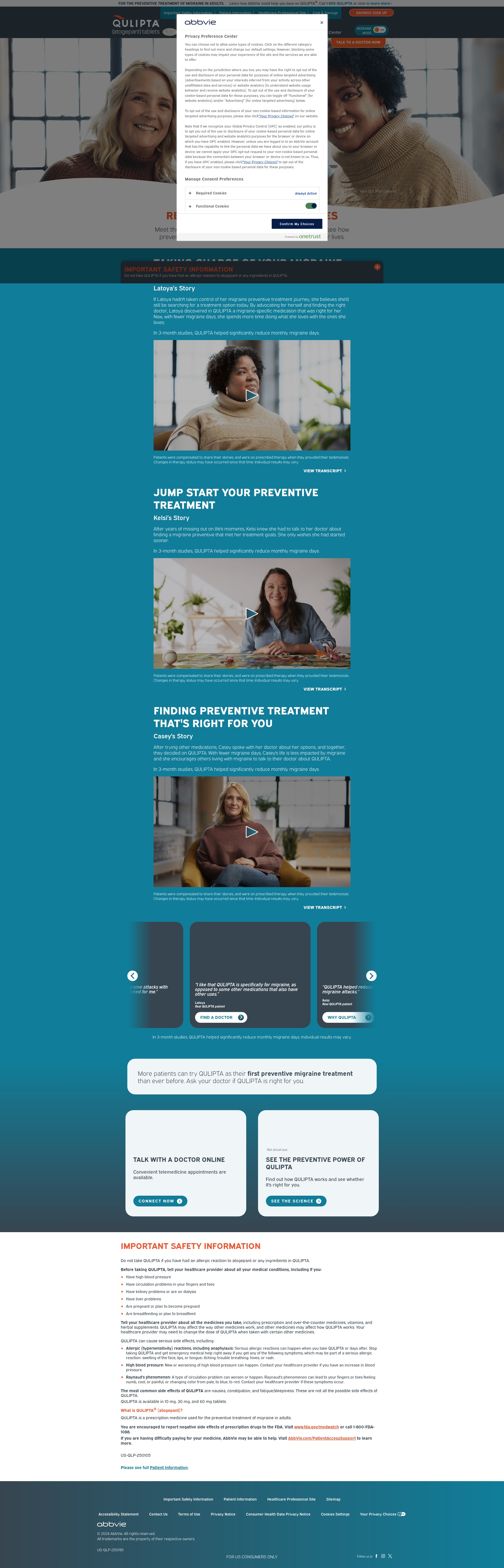 Landing Page