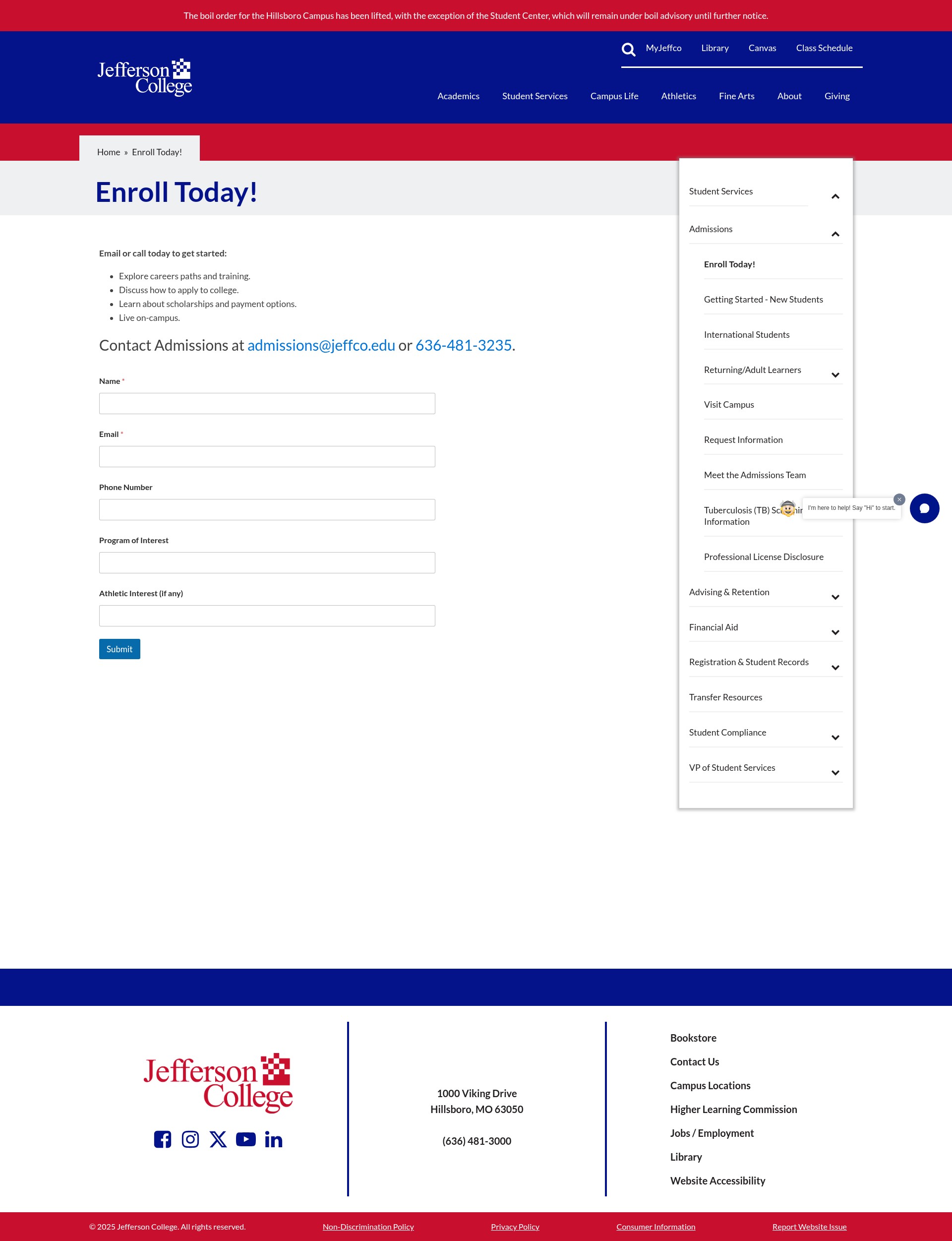 Landing Page