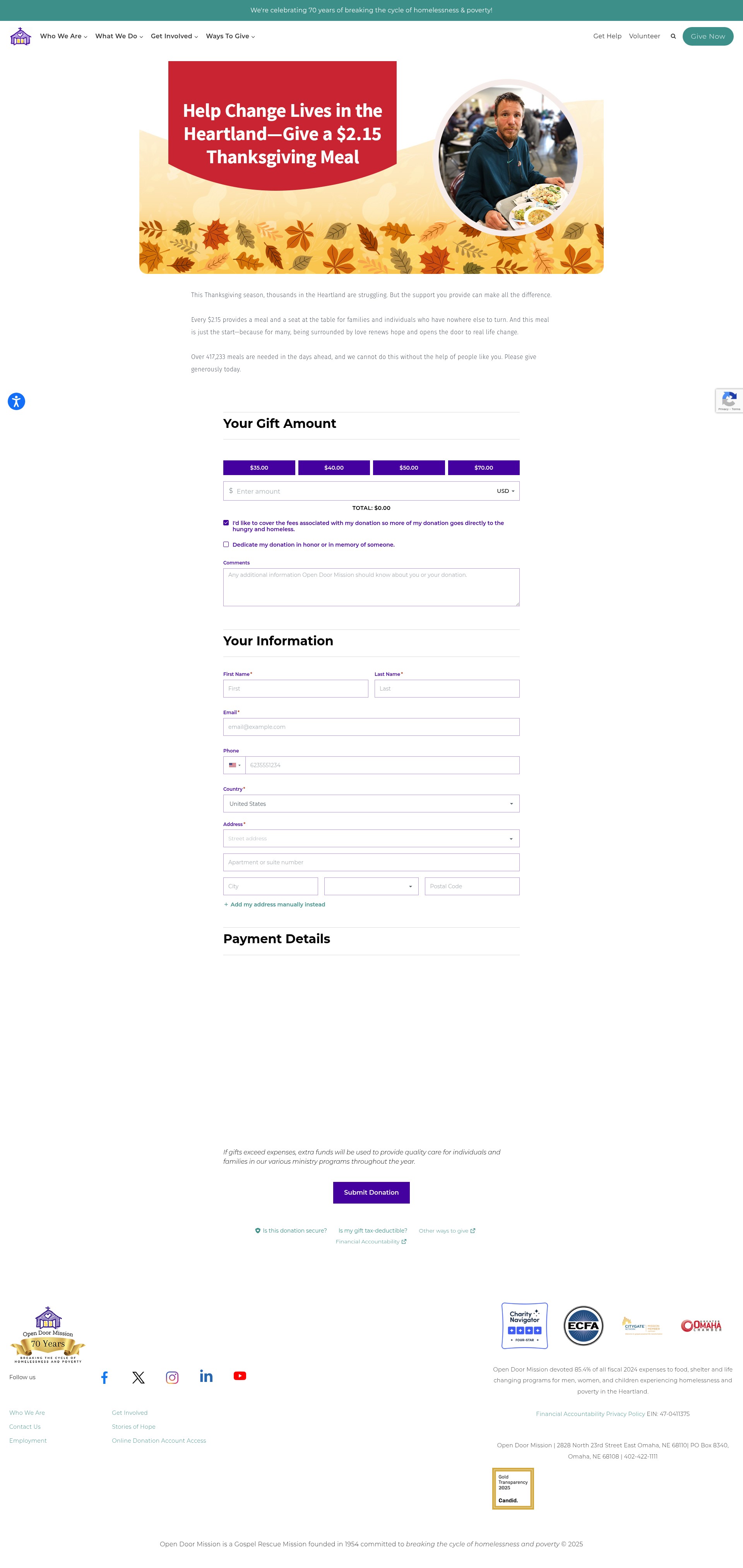 Landing Page