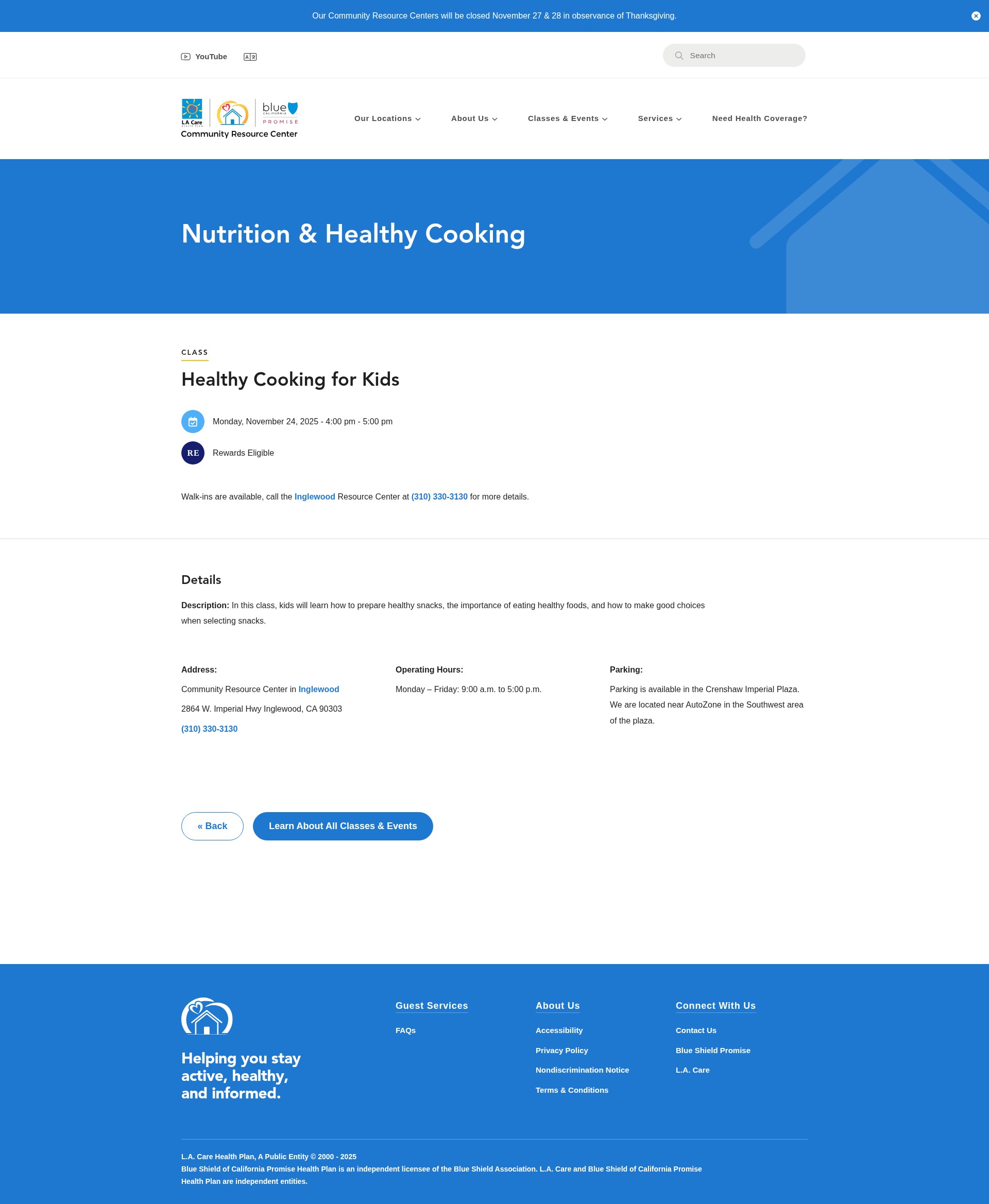Landing Page