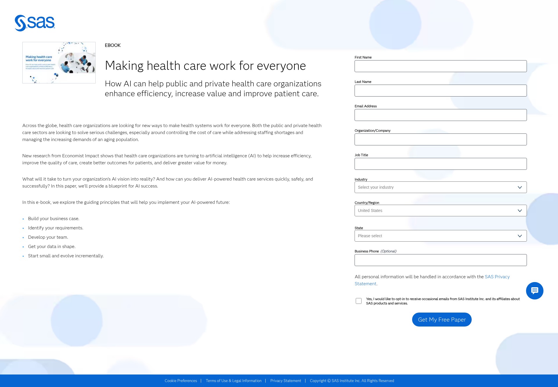 Landing Page