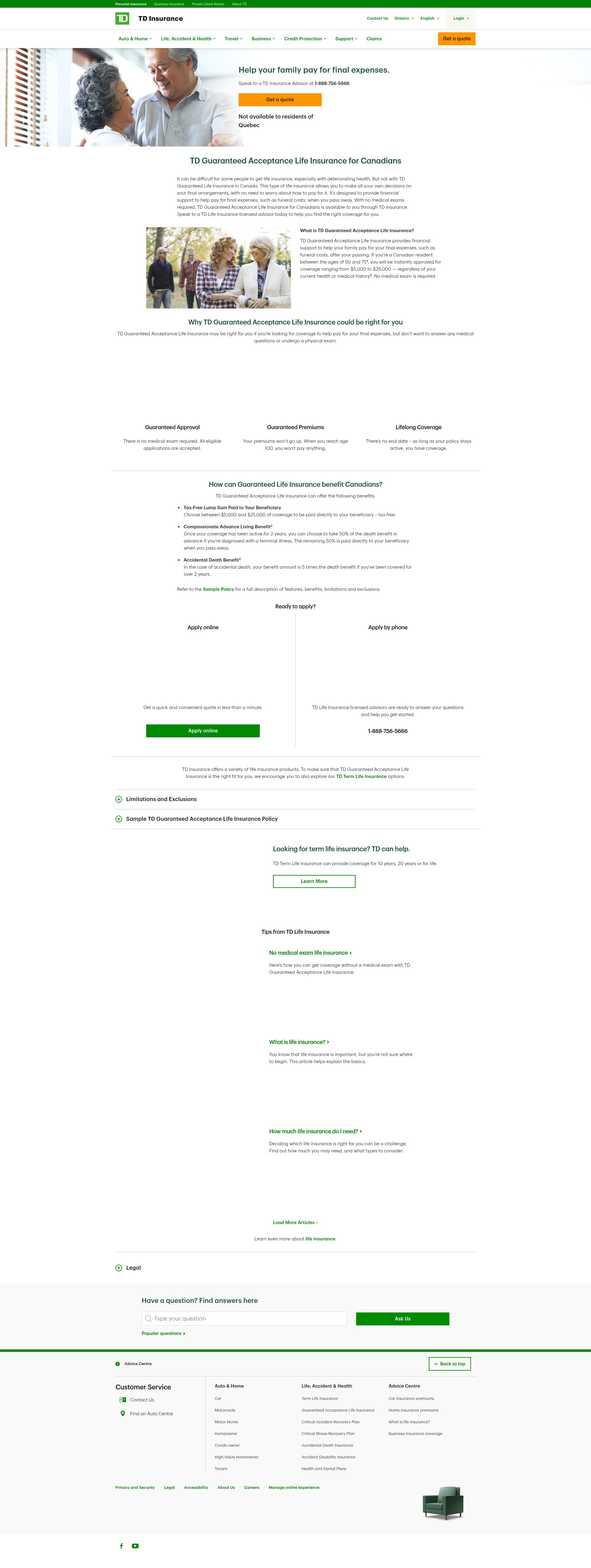 Landing Page