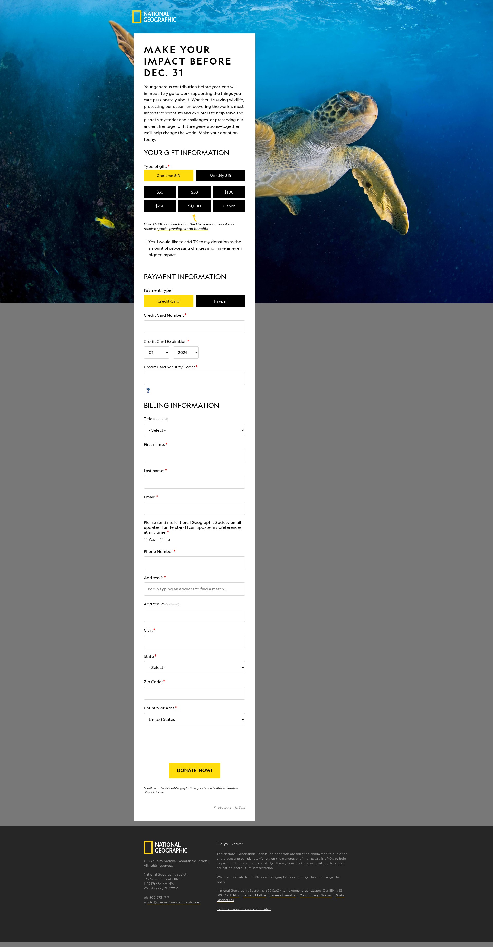 Landing Page