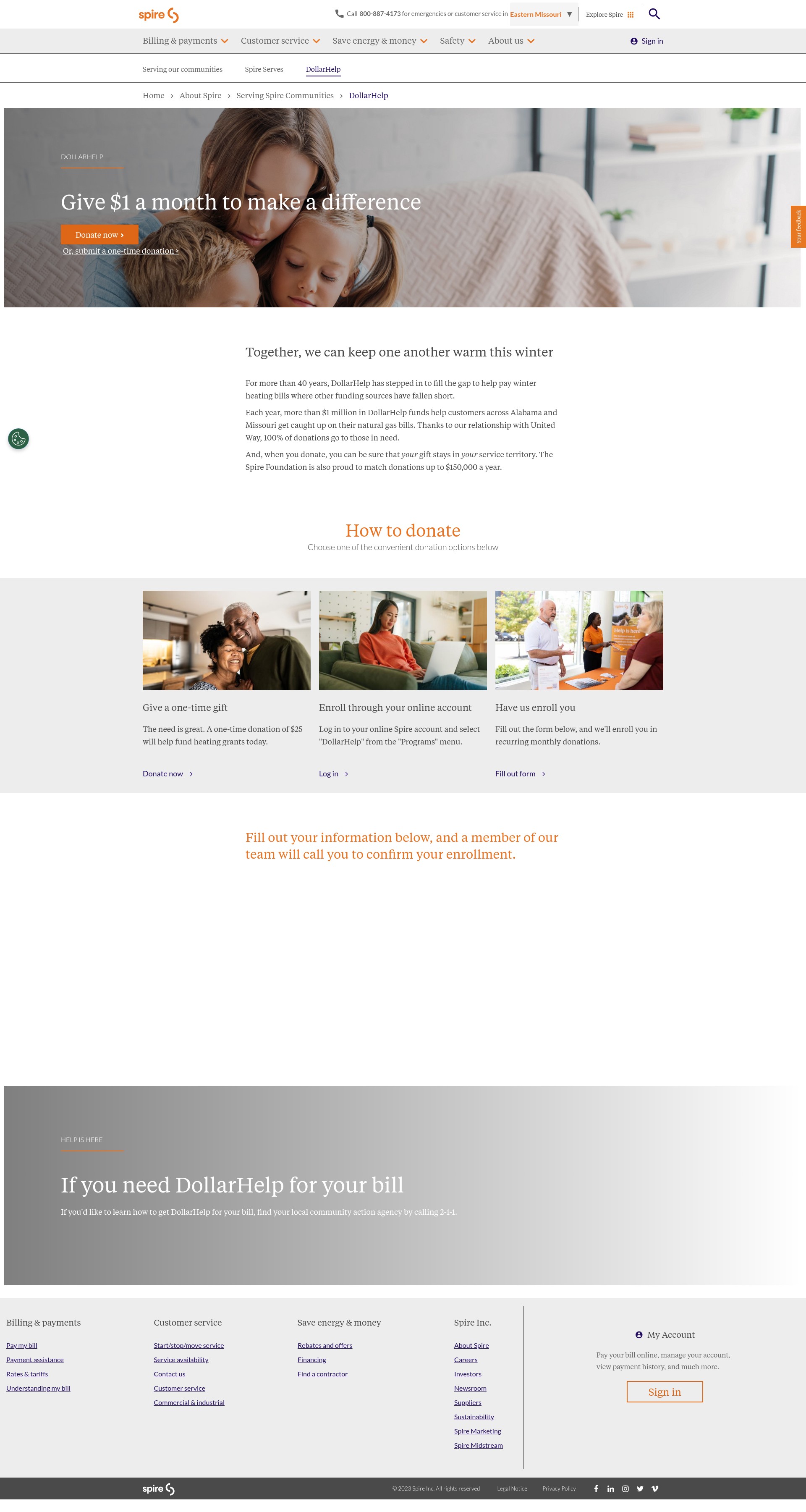 Landing Page