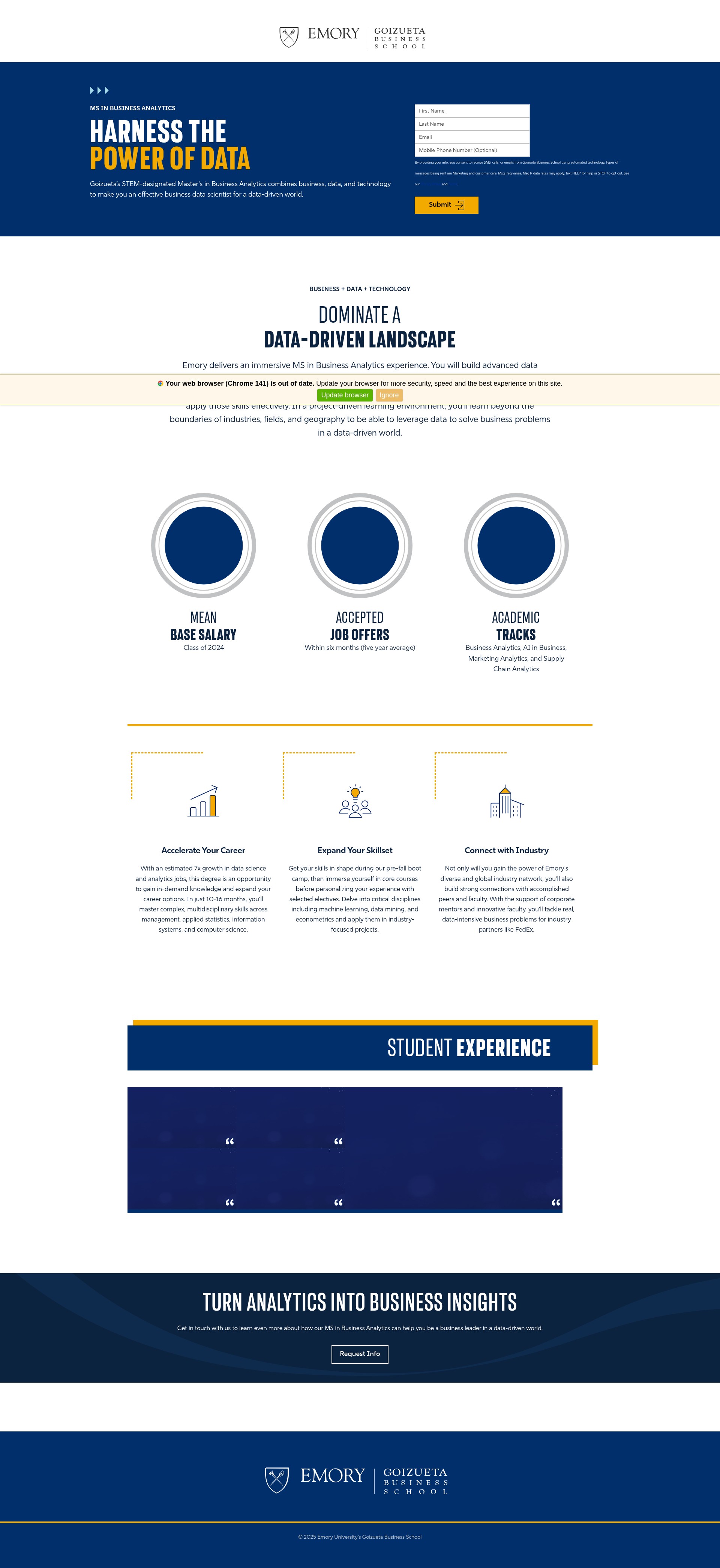 Landing Page