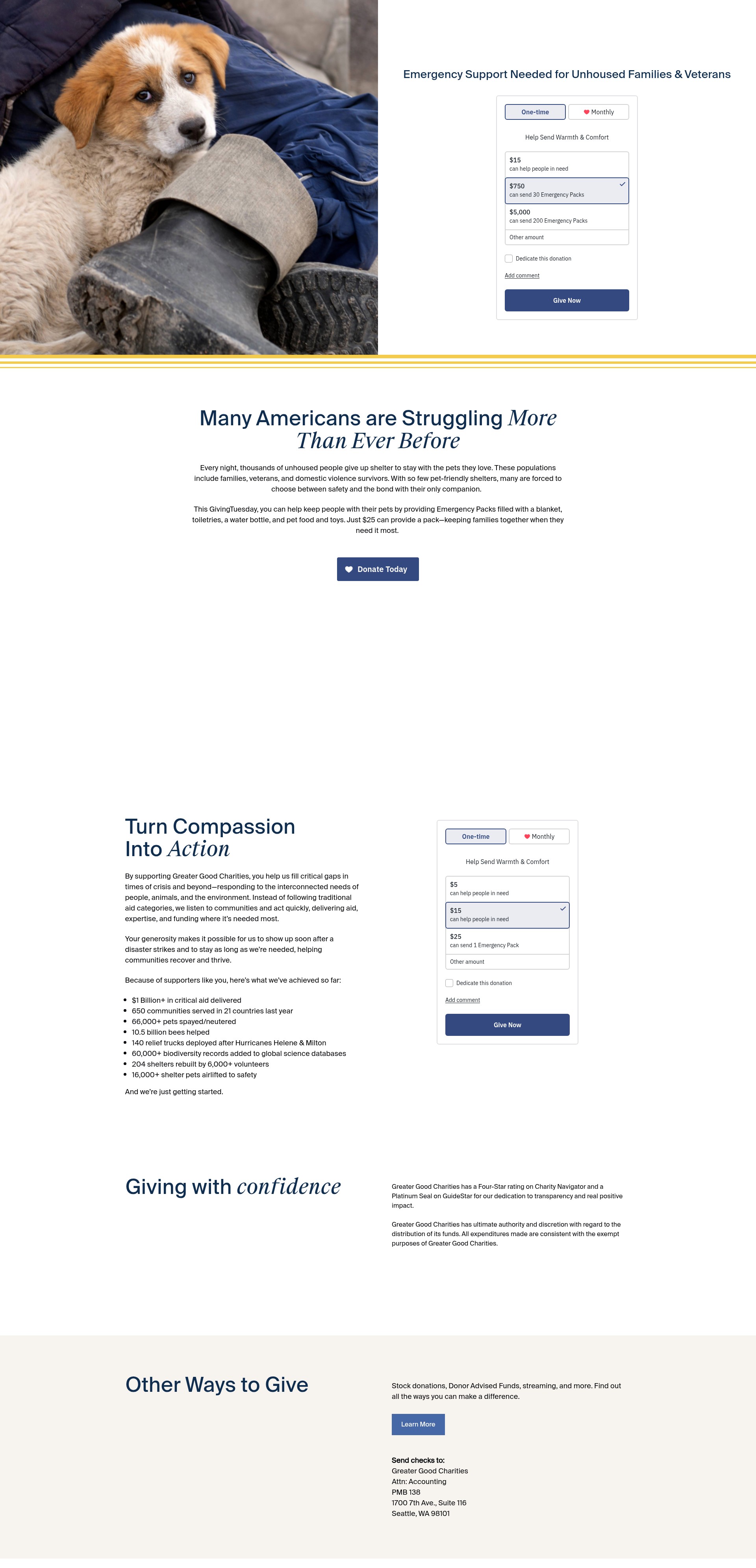 Landing Page