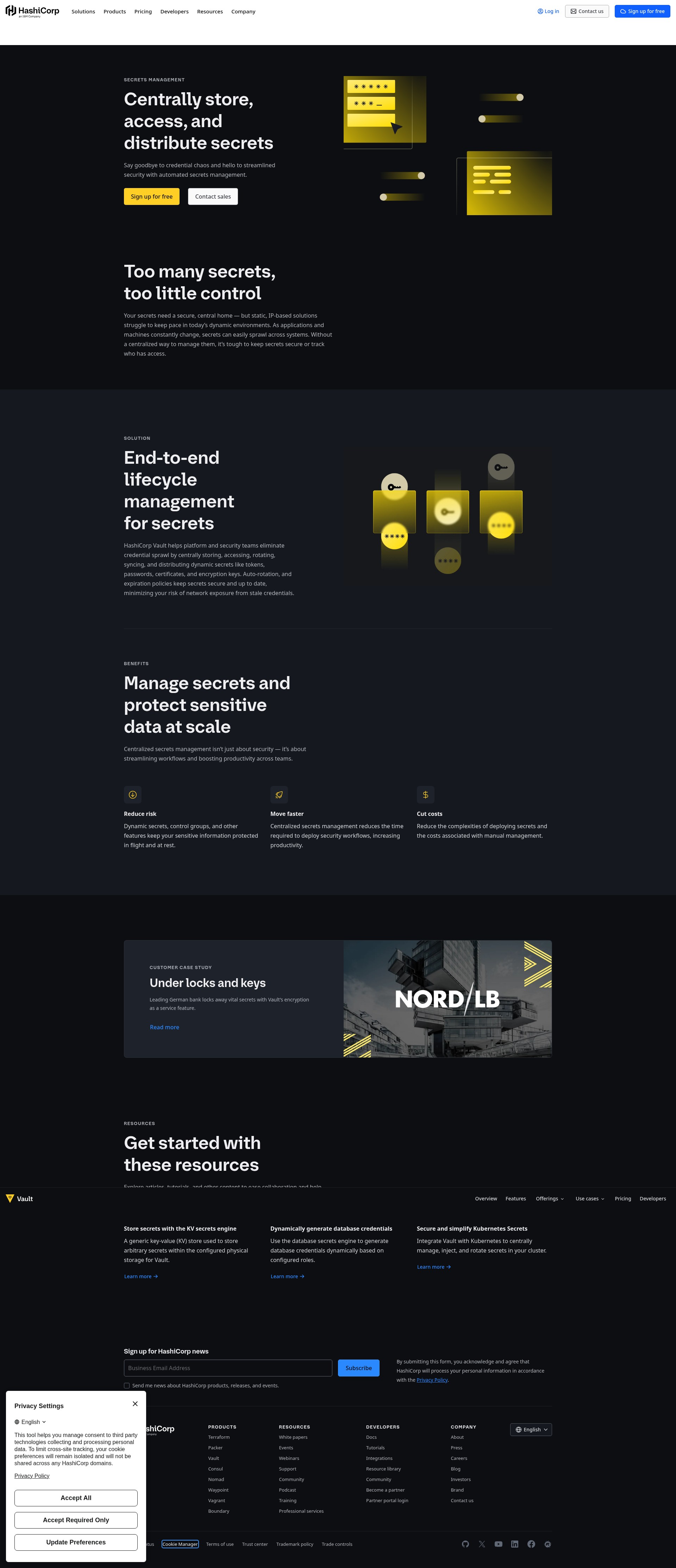 Landing Page