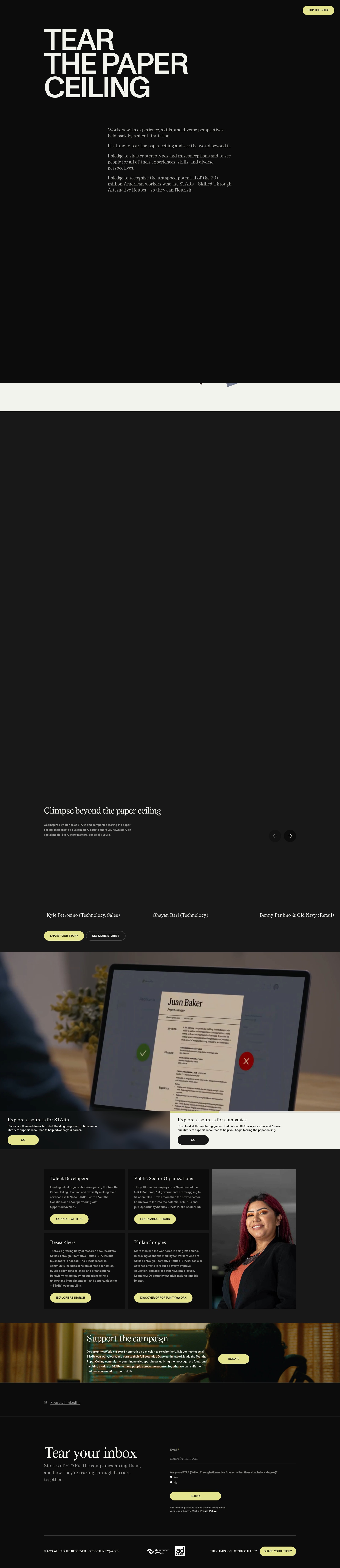 Landing Page