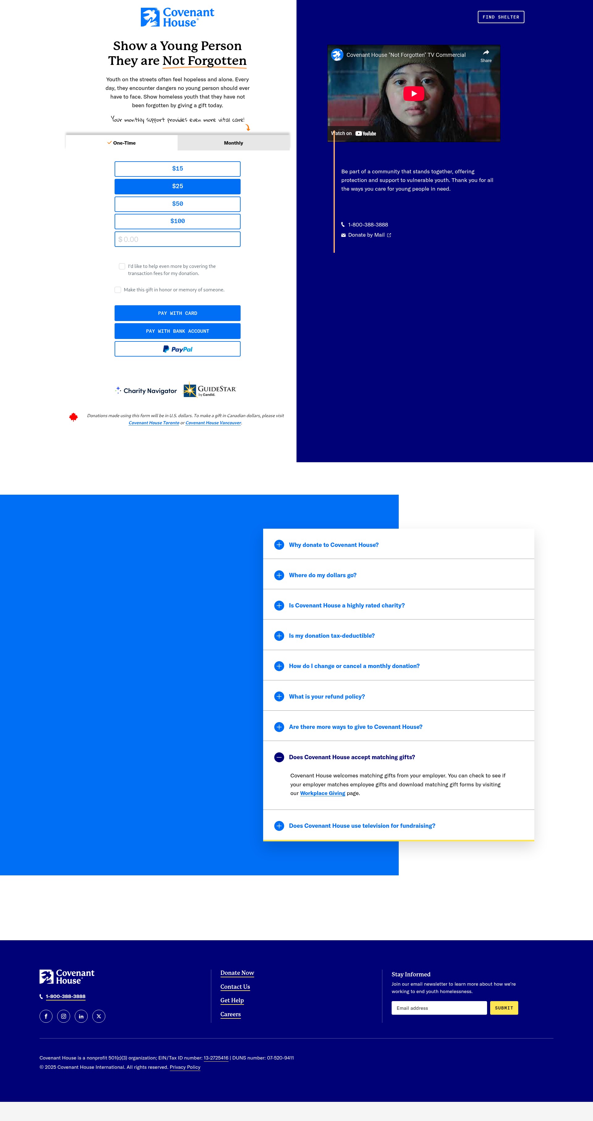 Landing Page