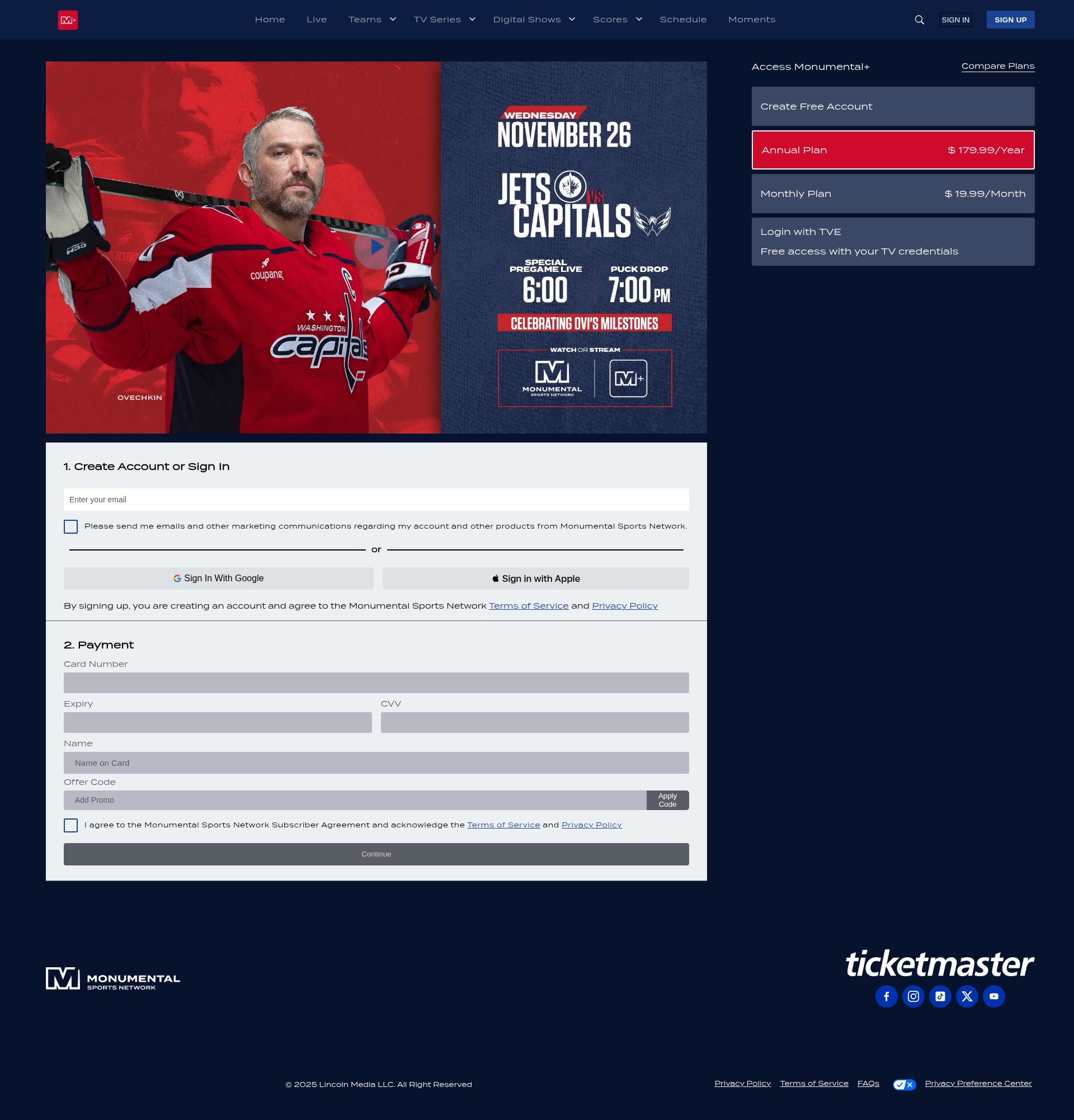 Landing Page