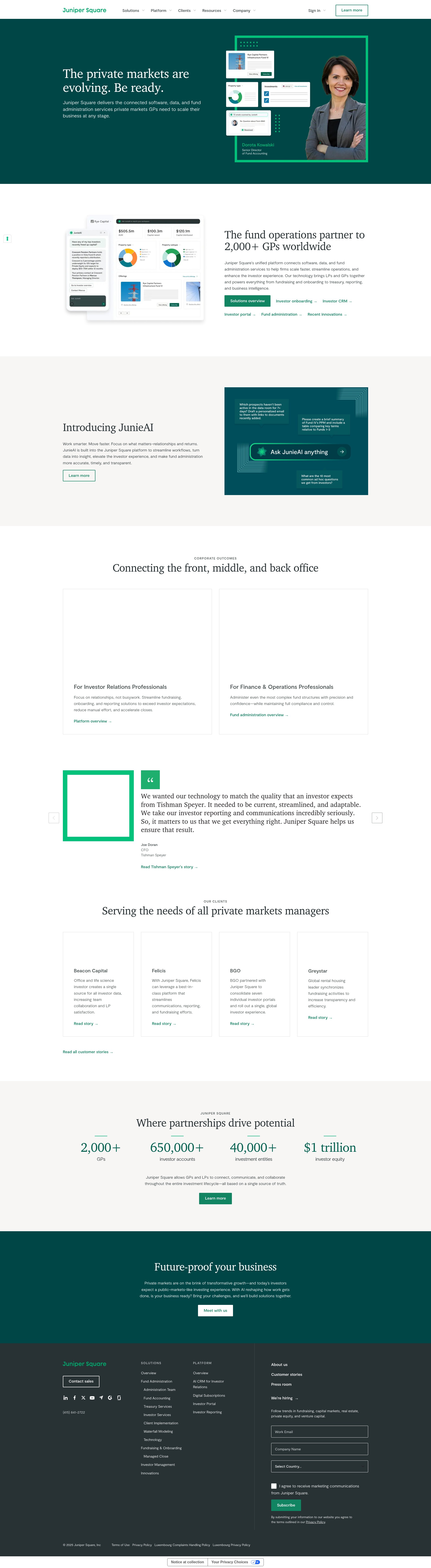Landing Page
