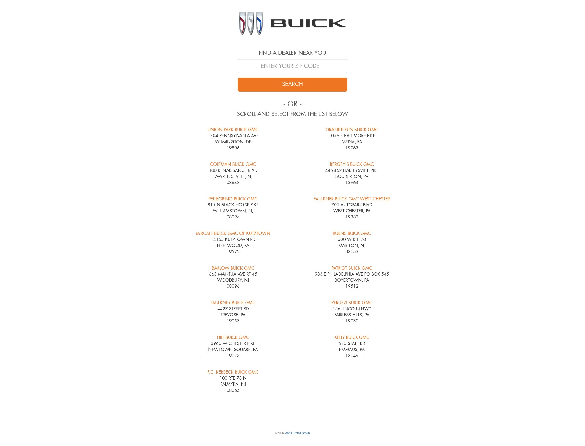 Landing Page